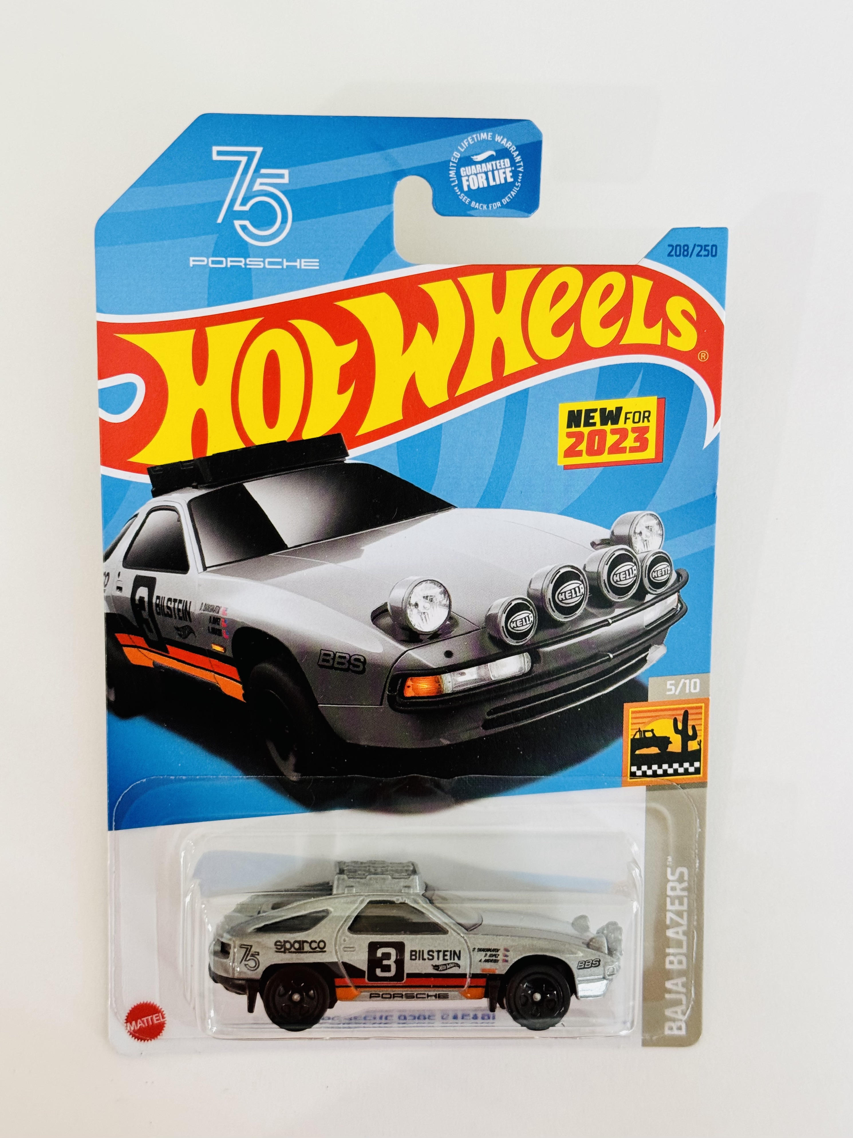 Hot Wheels #208 Porsche 925S Safari