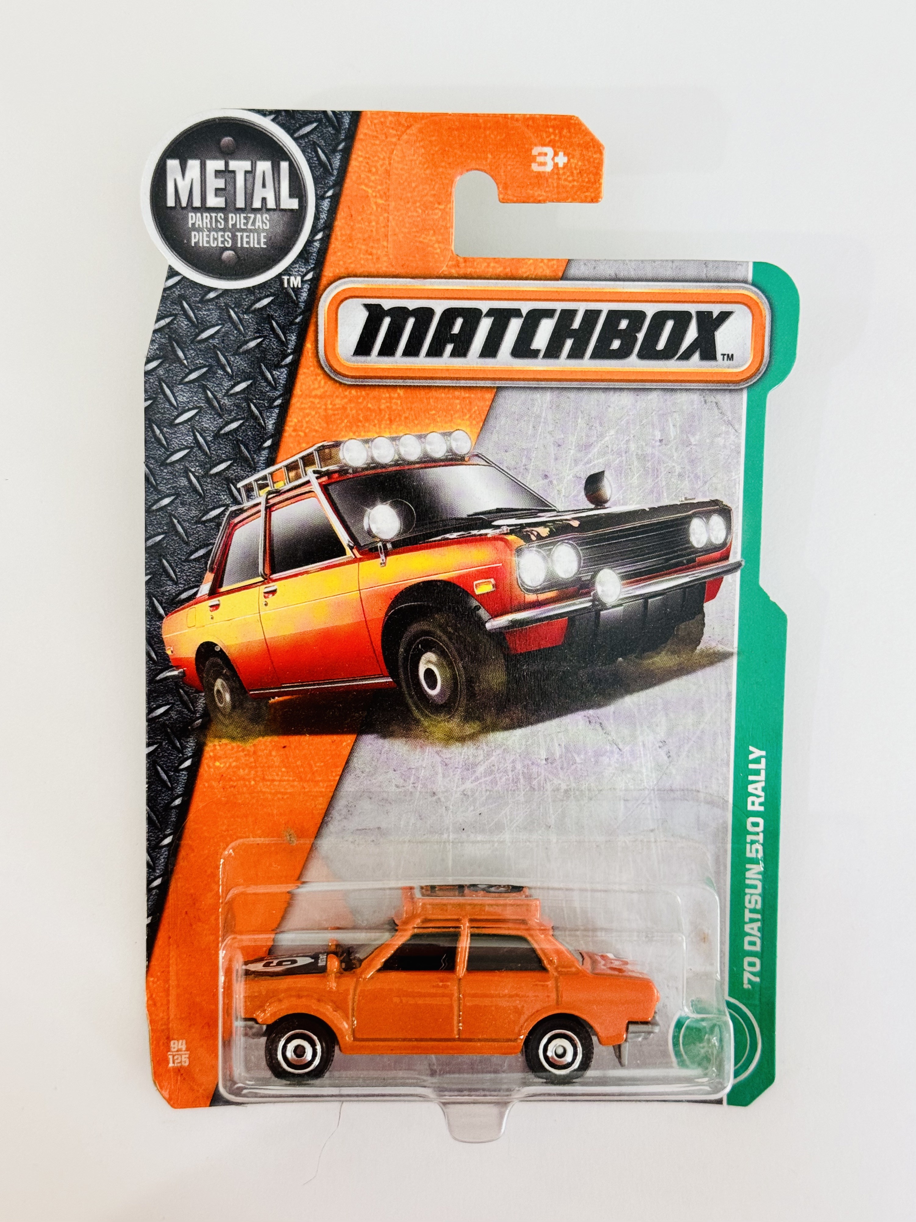 Matchbox #94 '70 Datsun 510 Rally