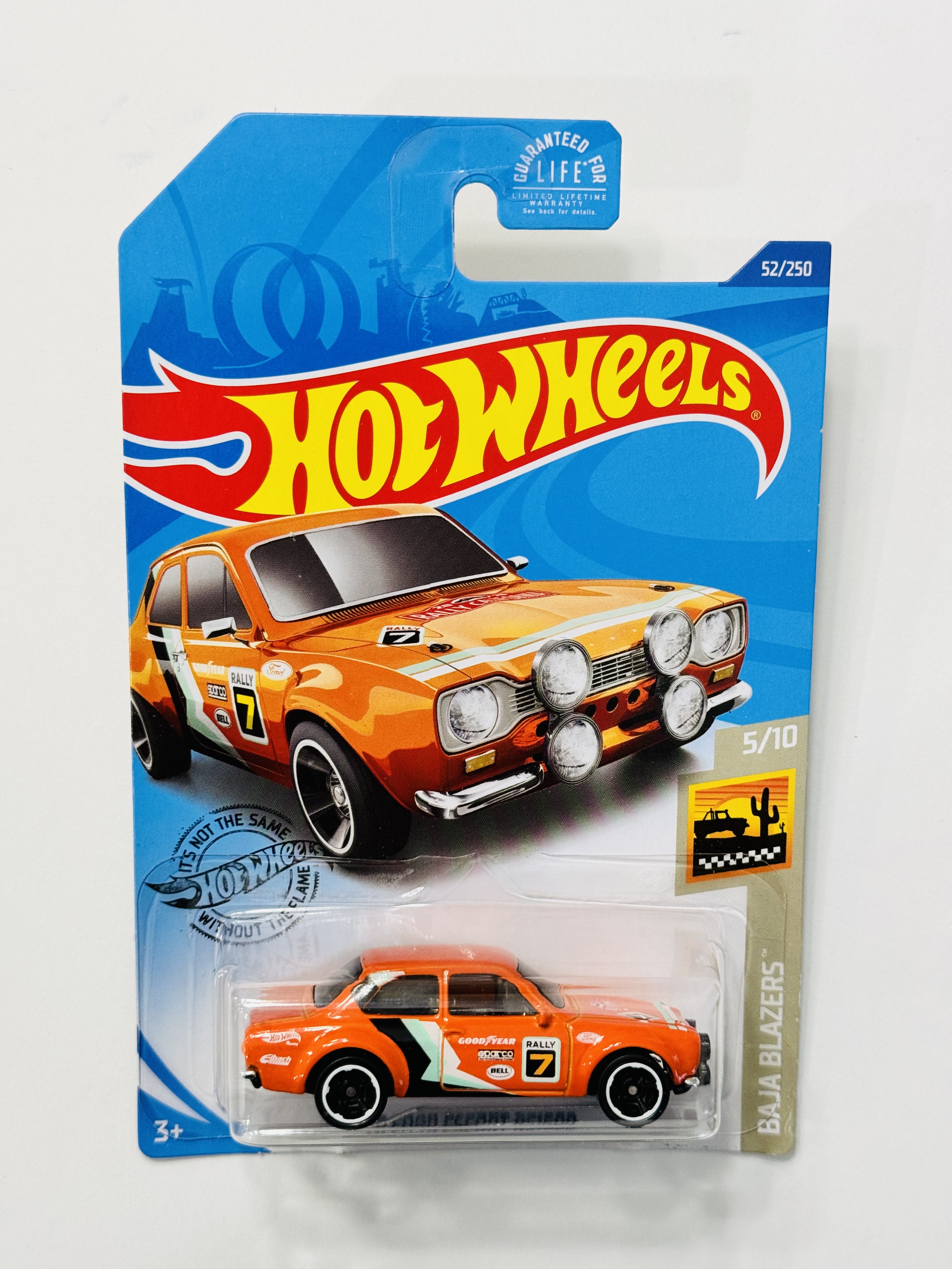 Hot Wheels #52 '70 Ford Escort RS1600