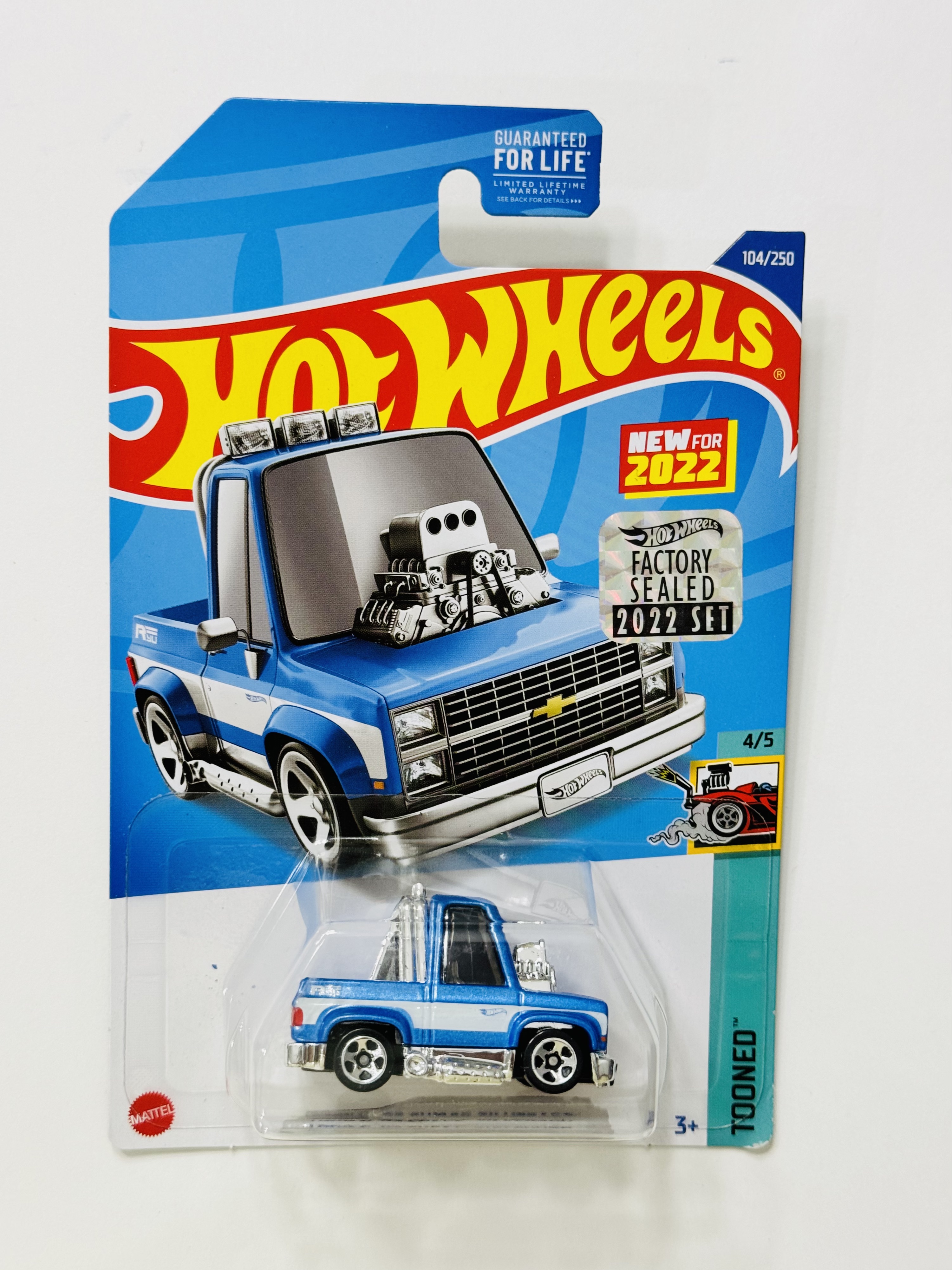 Hot Wheels 2022 Factory Set #104 Toon'd '83 Chevy Silverado