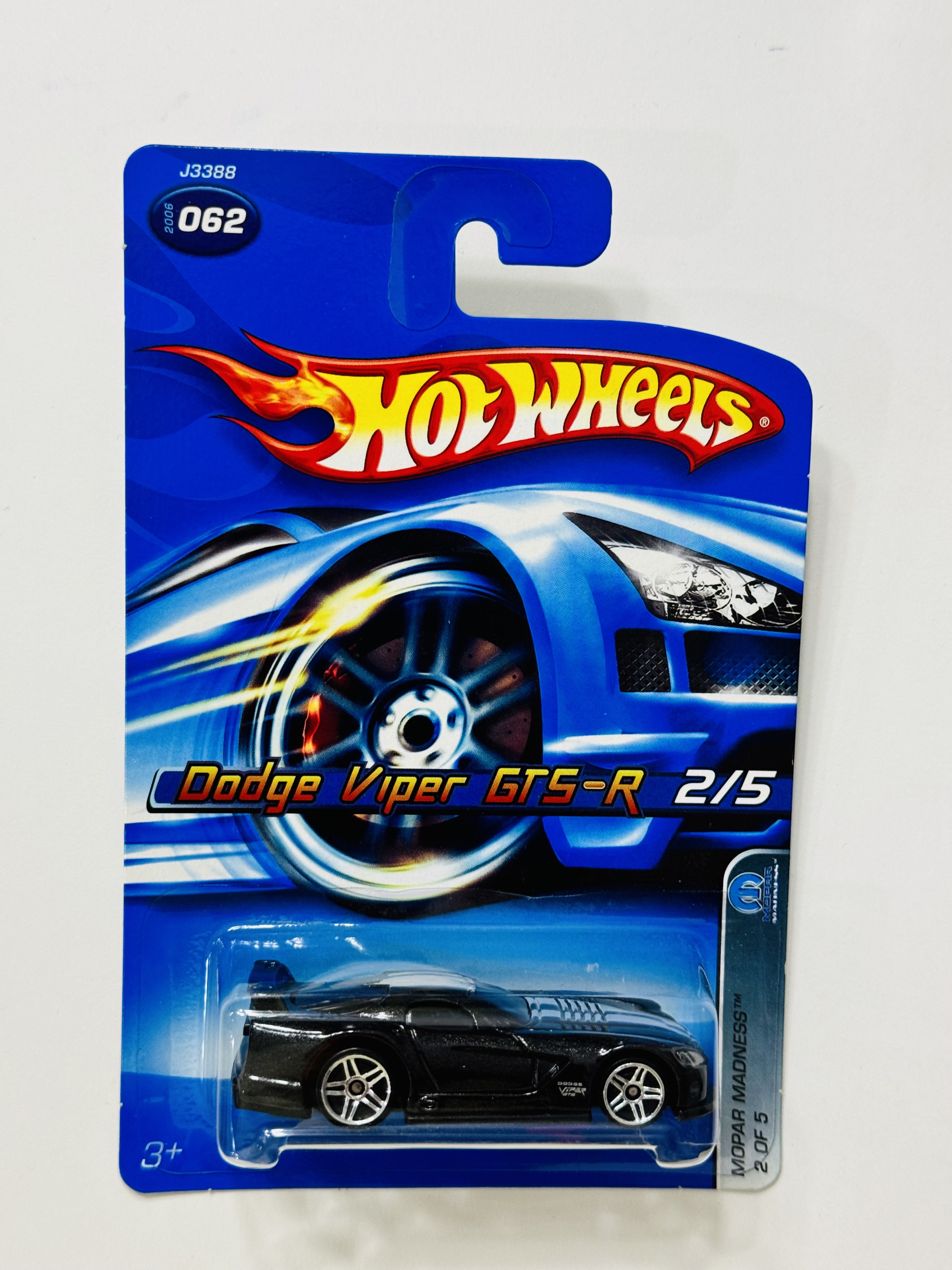 Hot Wheels #062 Dodge Viper GTS-R - Black