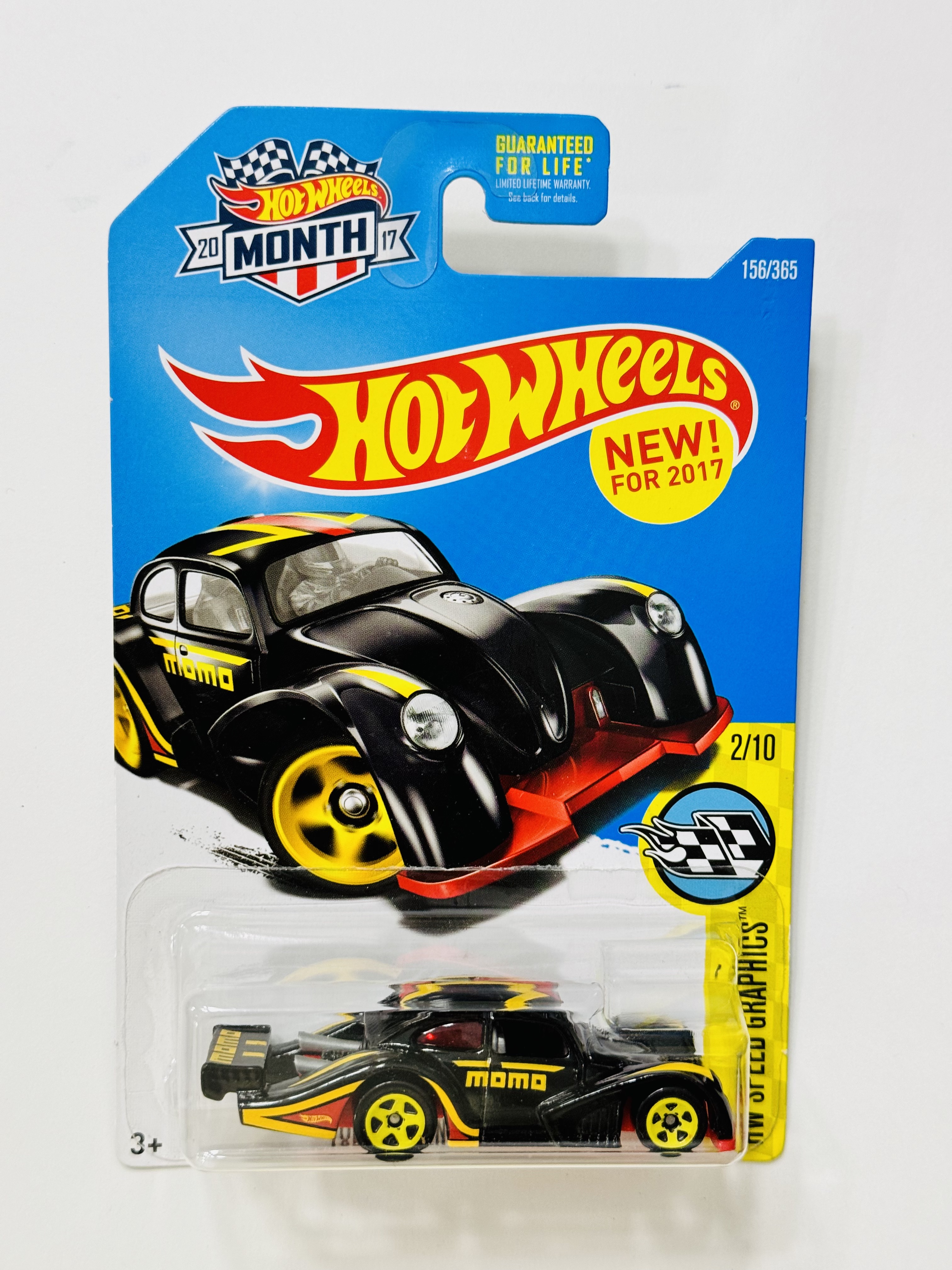 Hot Wheels #156 Volkswagen Kafer Racer - Black