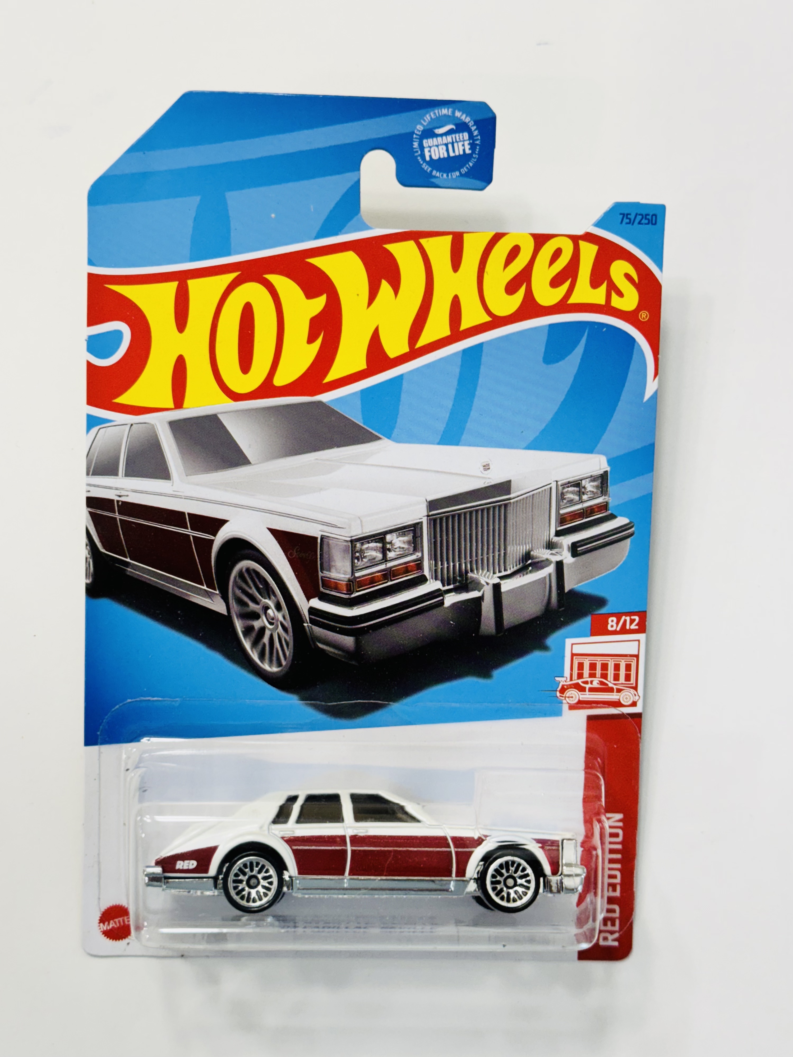 Hot Wheels #75 '82 Cadillac Seville - Exclusive Target Red Edition