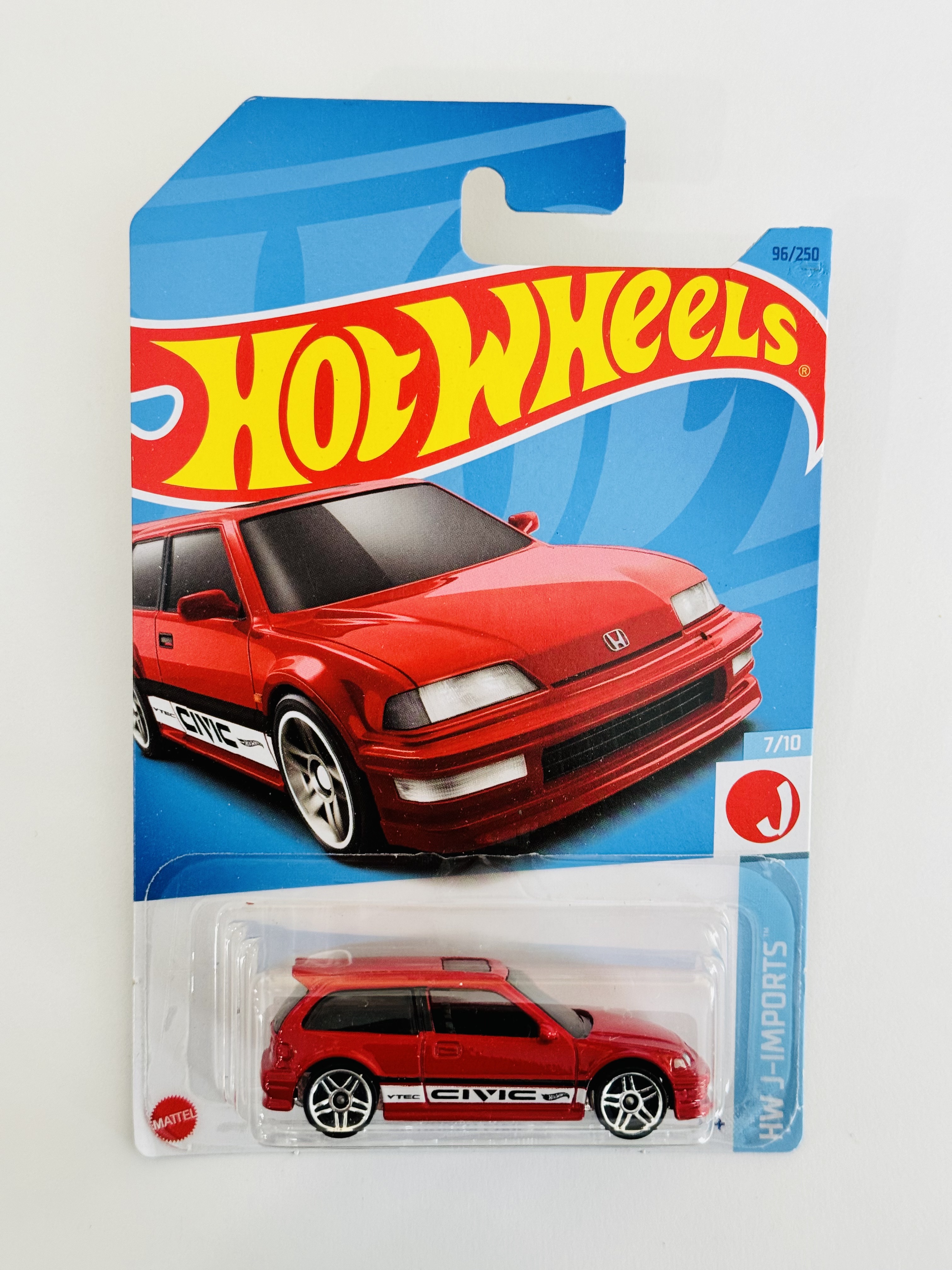 Hot Wheels #96 '90 Honda Civic EF