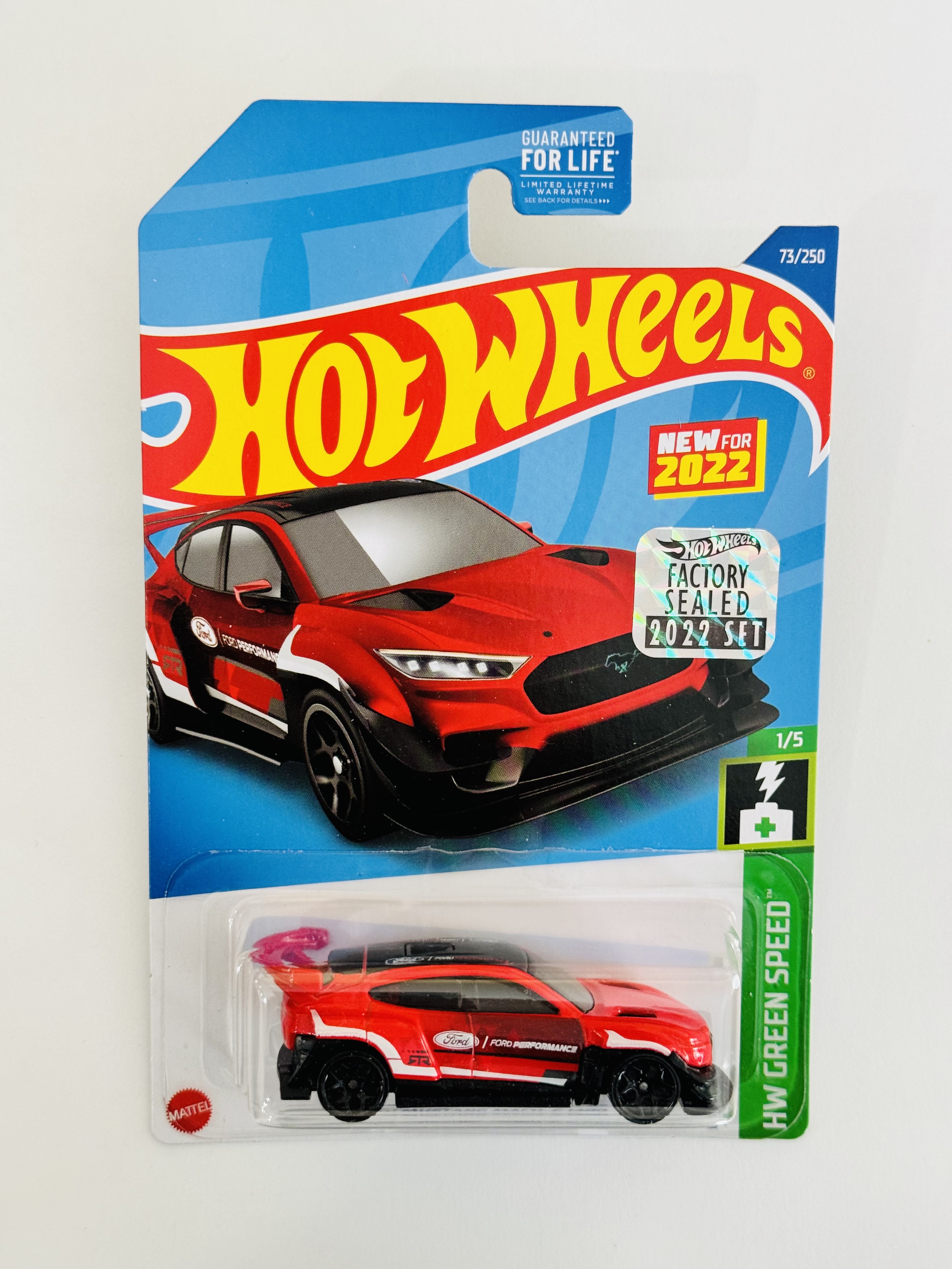 Hot Wheels 2022 Factory Set #73 Ford Mustang Mach-E 1400 - Red