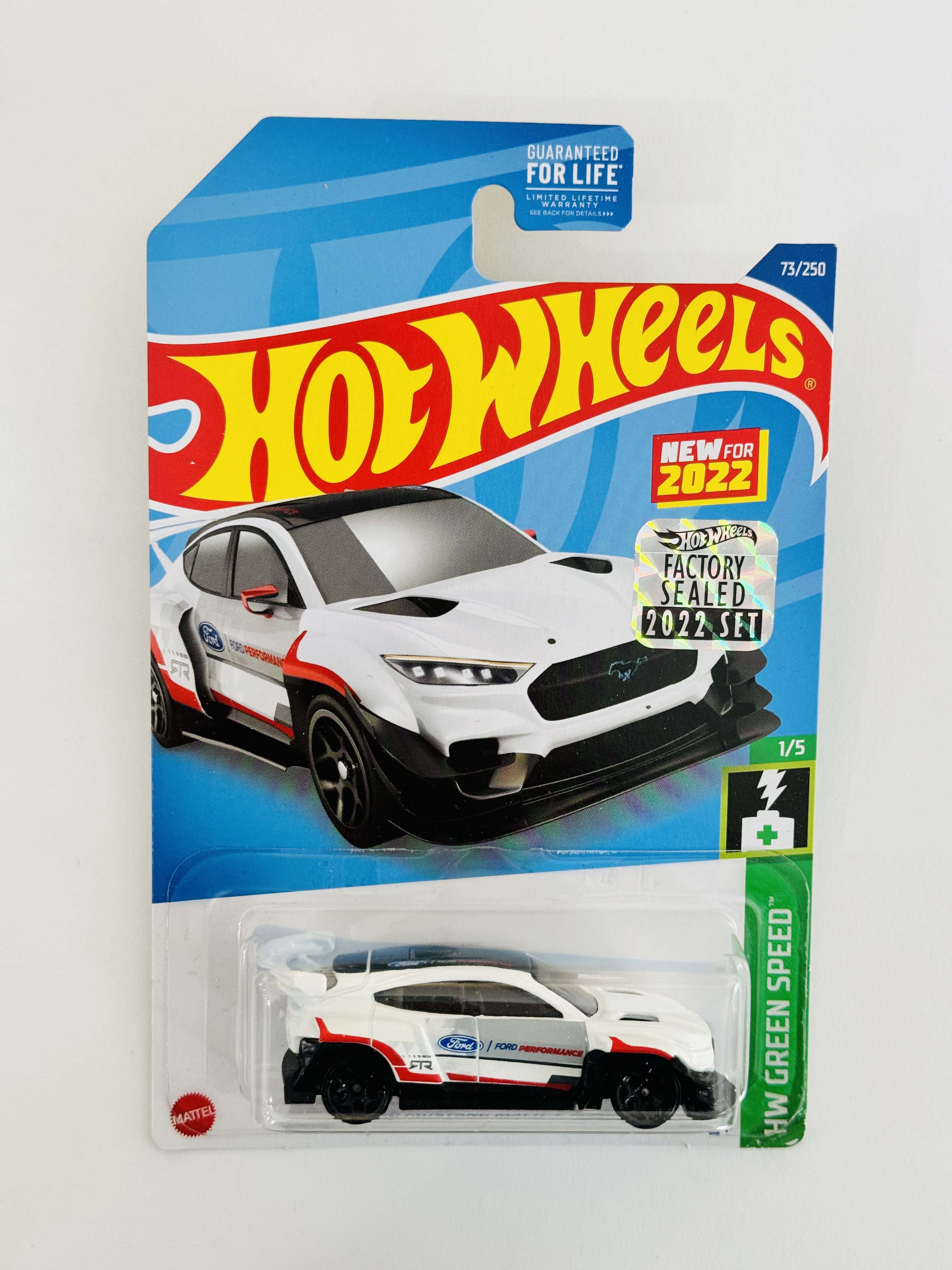 Hot Wheels 2022 Factory Set #73 Ford Mustang Mach-E 1400 - White