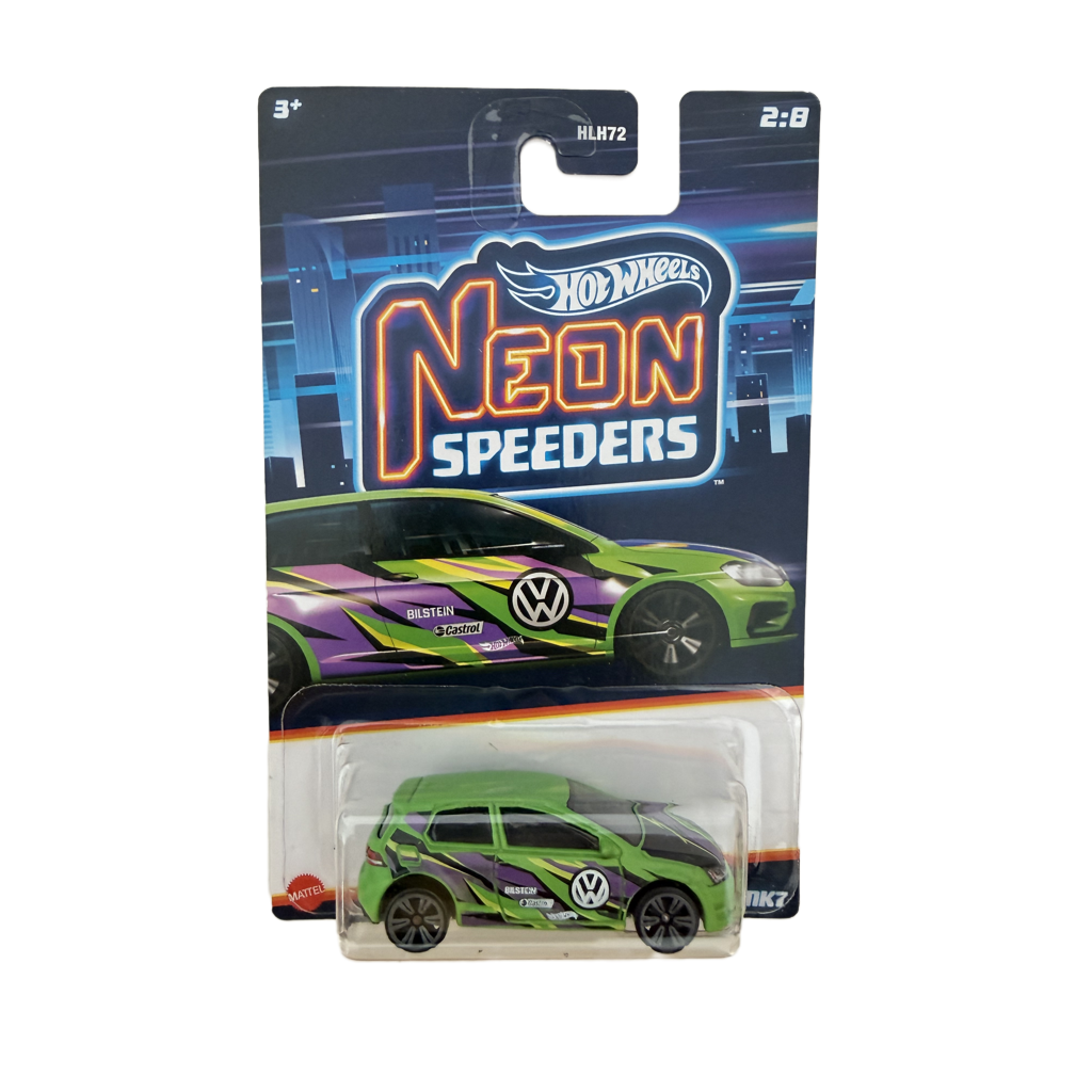 Hot Wheels Neon Speeders Volkswagen Golf MK7