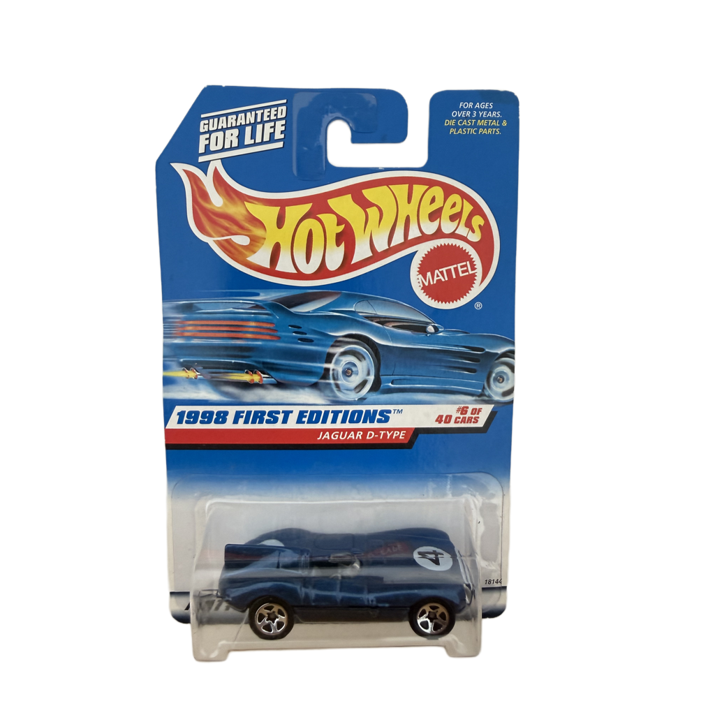 Hot Wheels #638 Jaguar D-Type