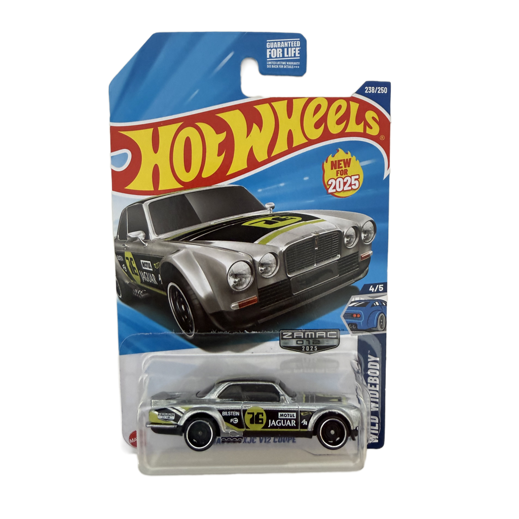 Hot Wheels #238 Jaguar XJC V12 Coupe ZAMAC