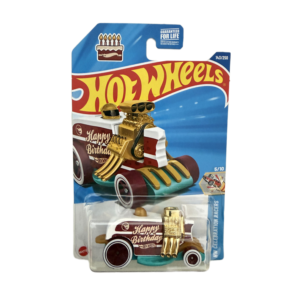 Hot Wheels #143 Birthday Burner Treasure Hunt
