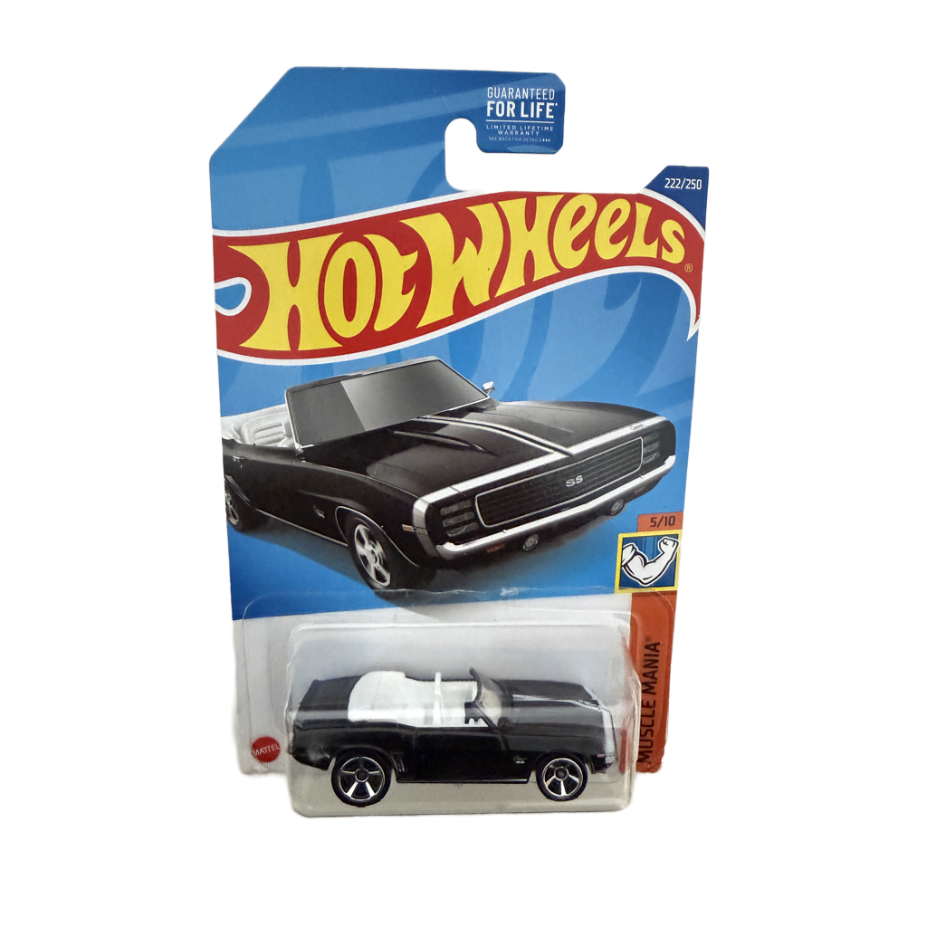 Hot Wheels #222 '69 Camaro Convertible