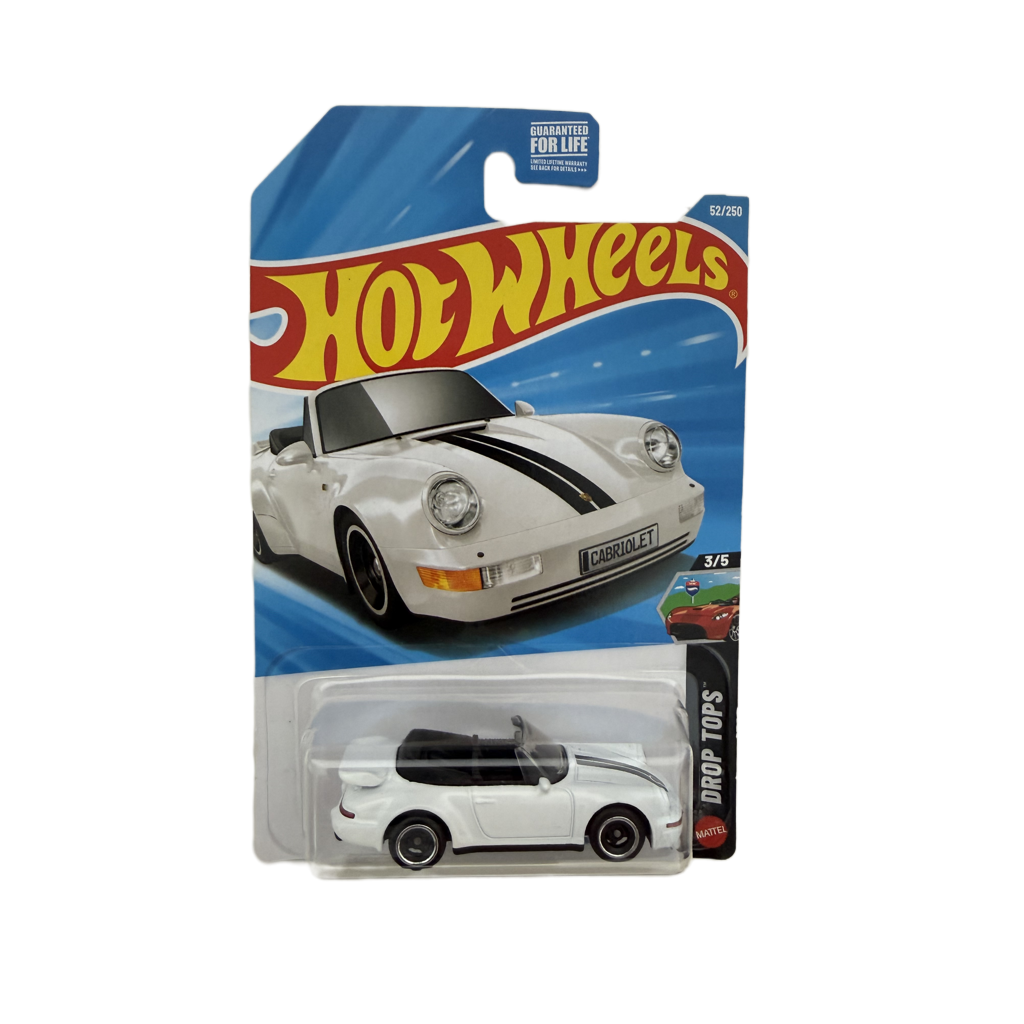Hot Wheels #52 Porsche 911 Turbo Cabriolet
