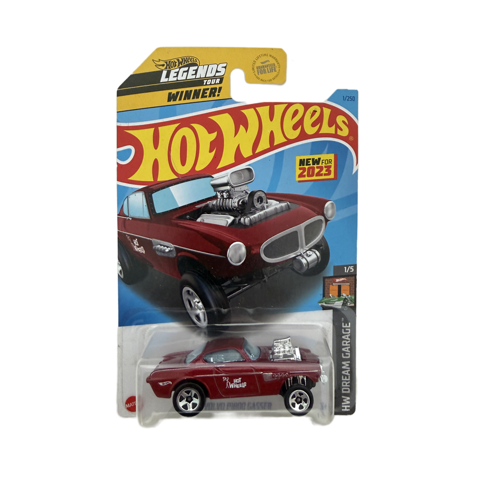 Hot Wheels #1 Volvo P1800 Gasser - Red