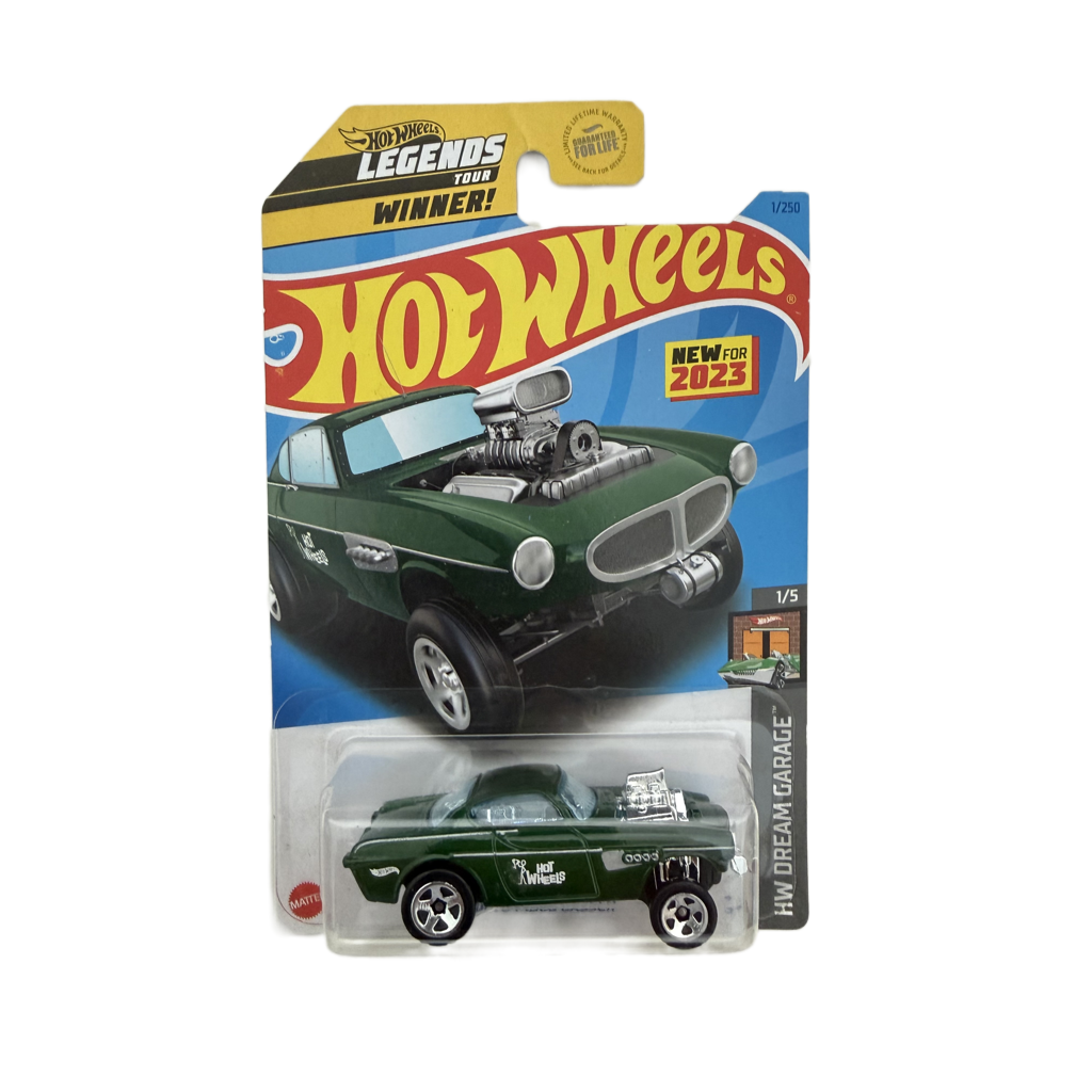 Hot Wheels #1 Volvo P1800 Gasser - Green