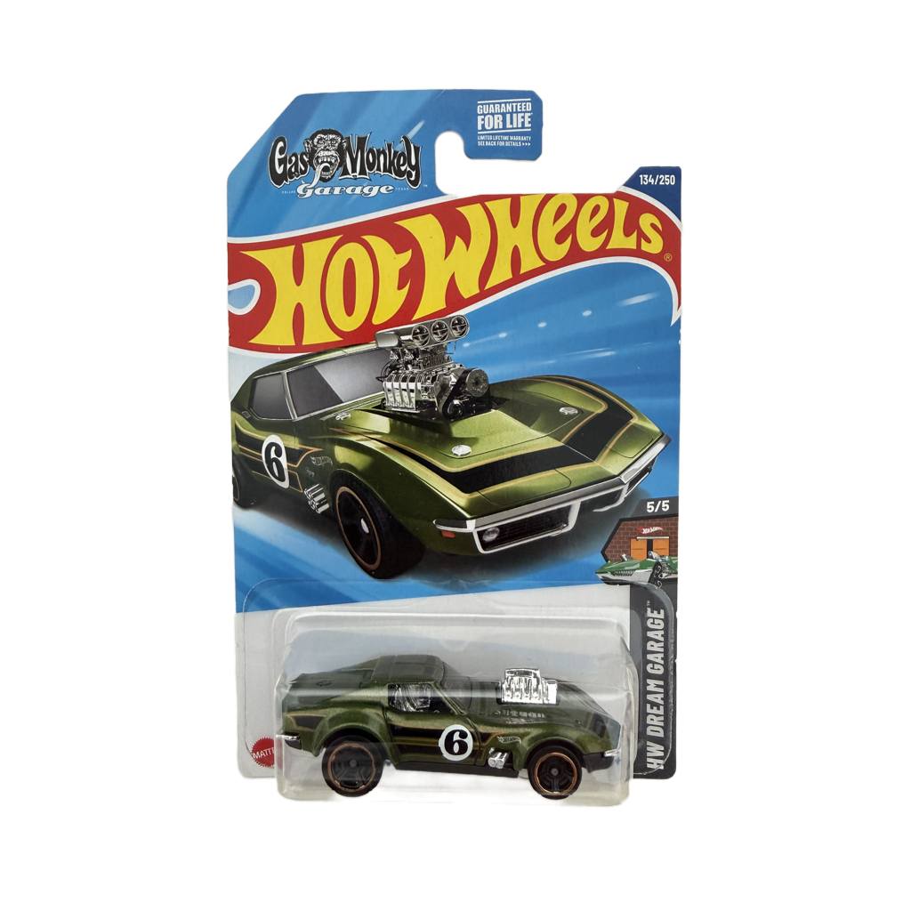 Hot Wheels #134 '68 Corvette Gas Monkey Garage
