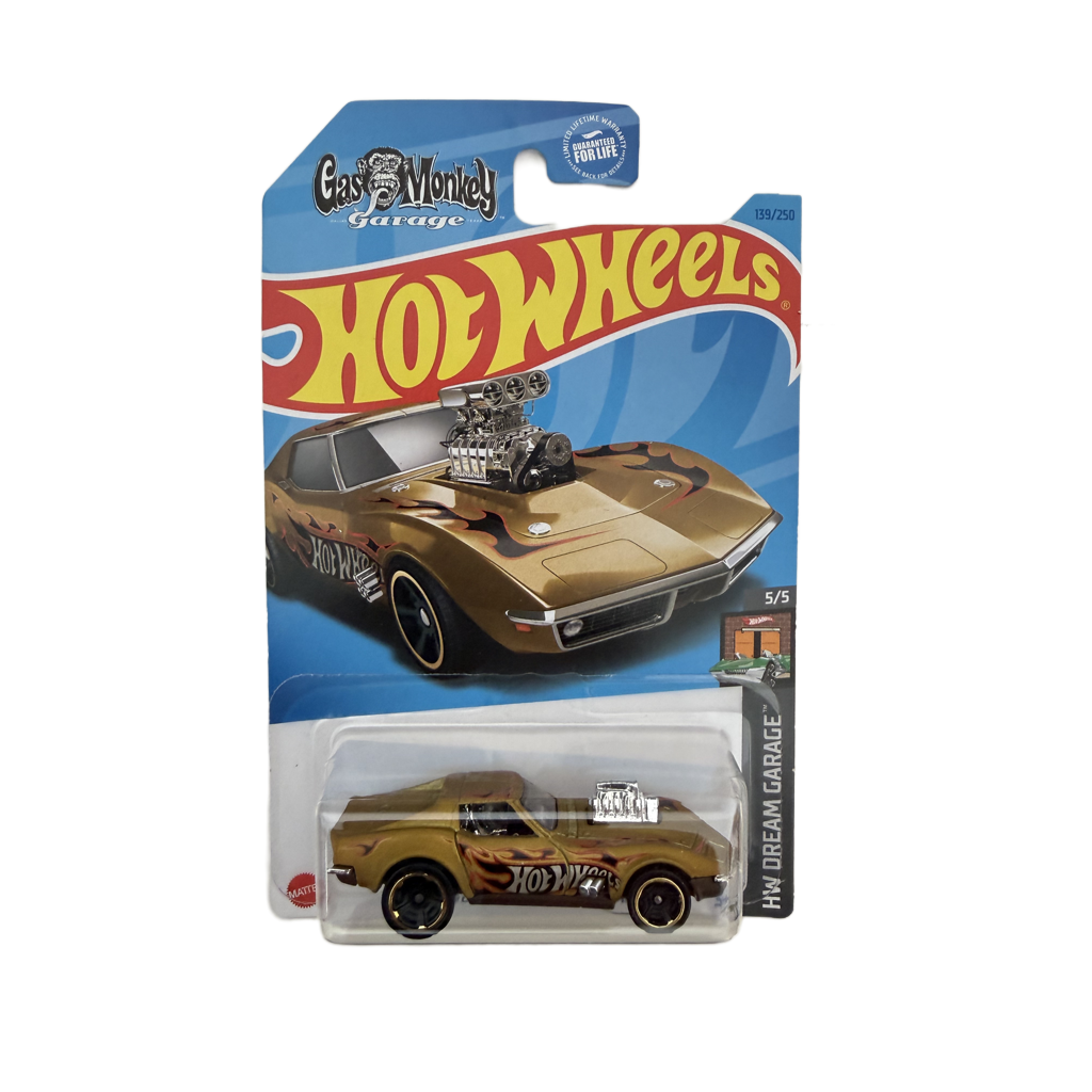 Hot Wheels #139 '68 Corvette Gas Monkey Garage