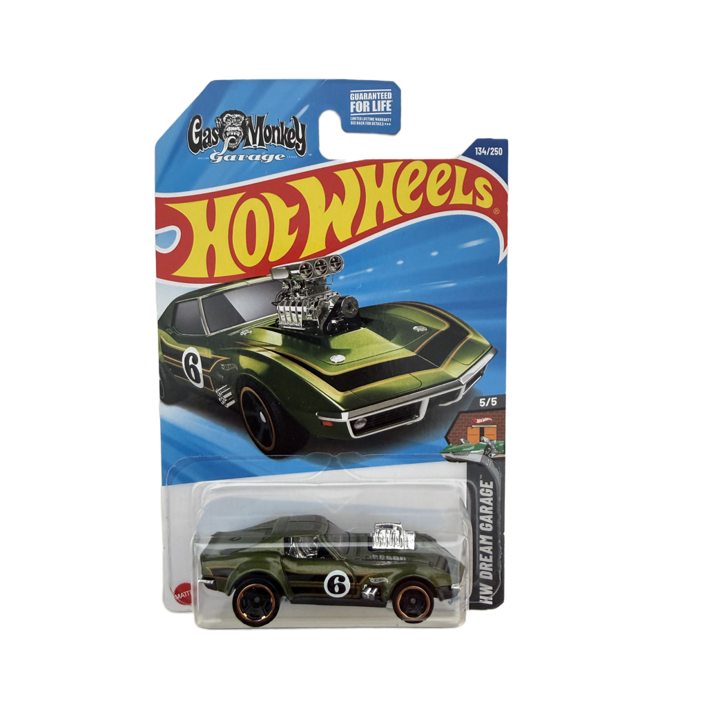Hot Wheels #134 '68 Corvette Gas Monkey Garage