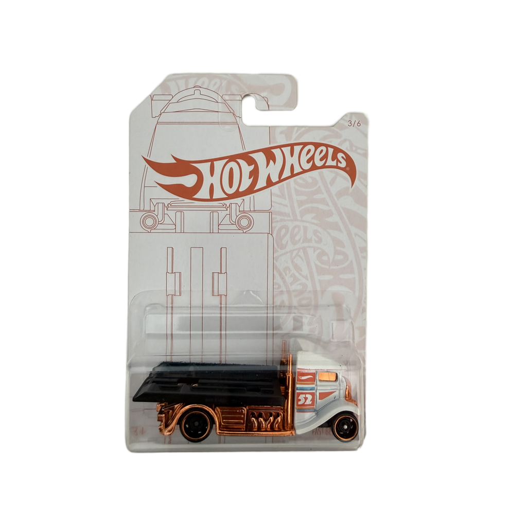 Hot Wheels 52nd Anniversary Pearl & Chrome Fast-Bed Hauler