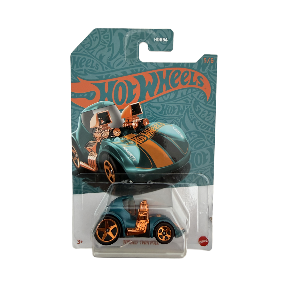 Hot Wheels 56th Anniversary Pearl And Chrome Tooned Twin Mill