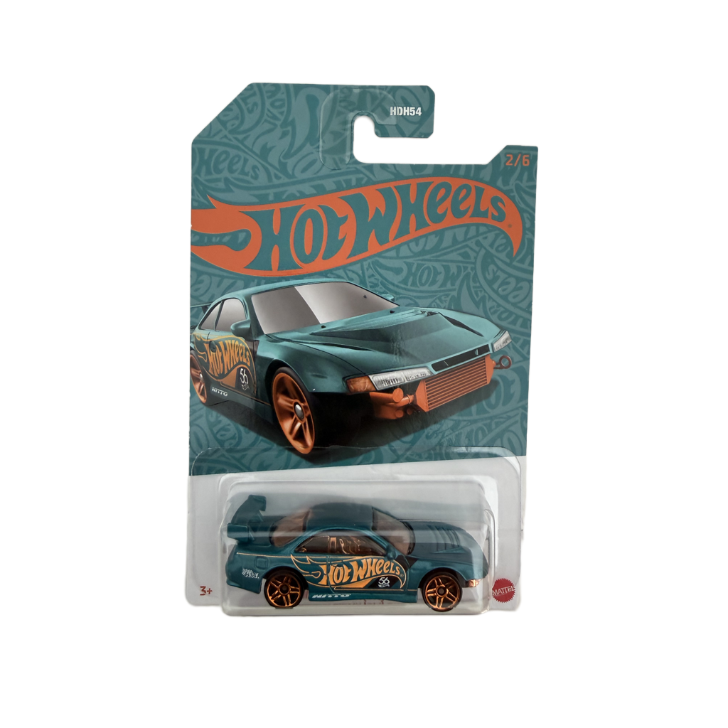 Hot Wheels 56th Anniversary Pearl And Chrome Nissan Silvia (S14) Drift
