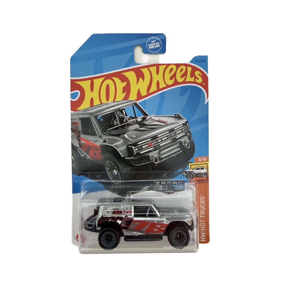 Hot Wheels #225 Ford Bronco R ZAMAC