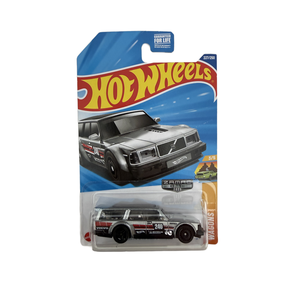 Hot Wheels #227 Volvo 240 Drift Wagon ZAMAC
