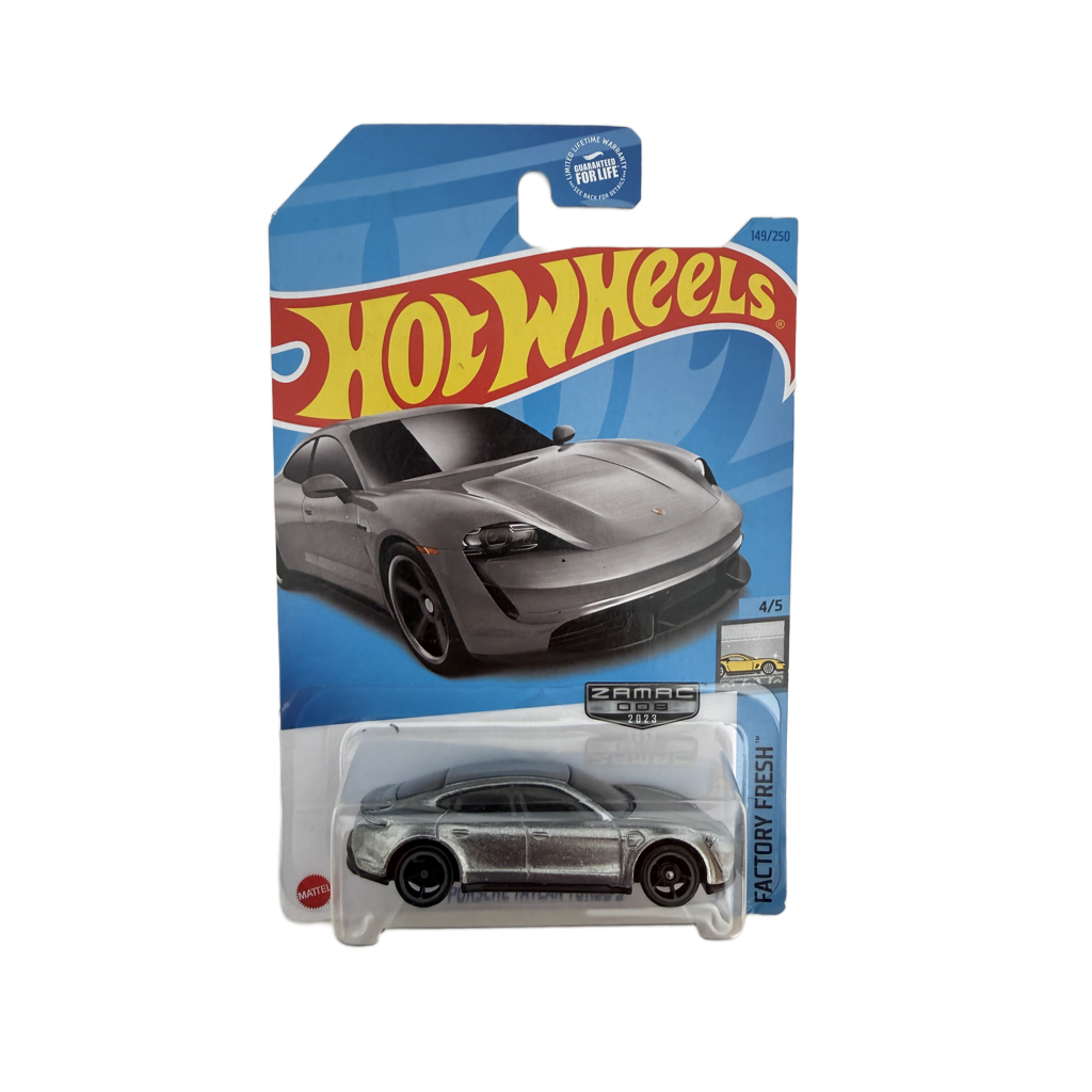 Hot Wheels #149 Porsche Taucan Turbo S ZAMAC