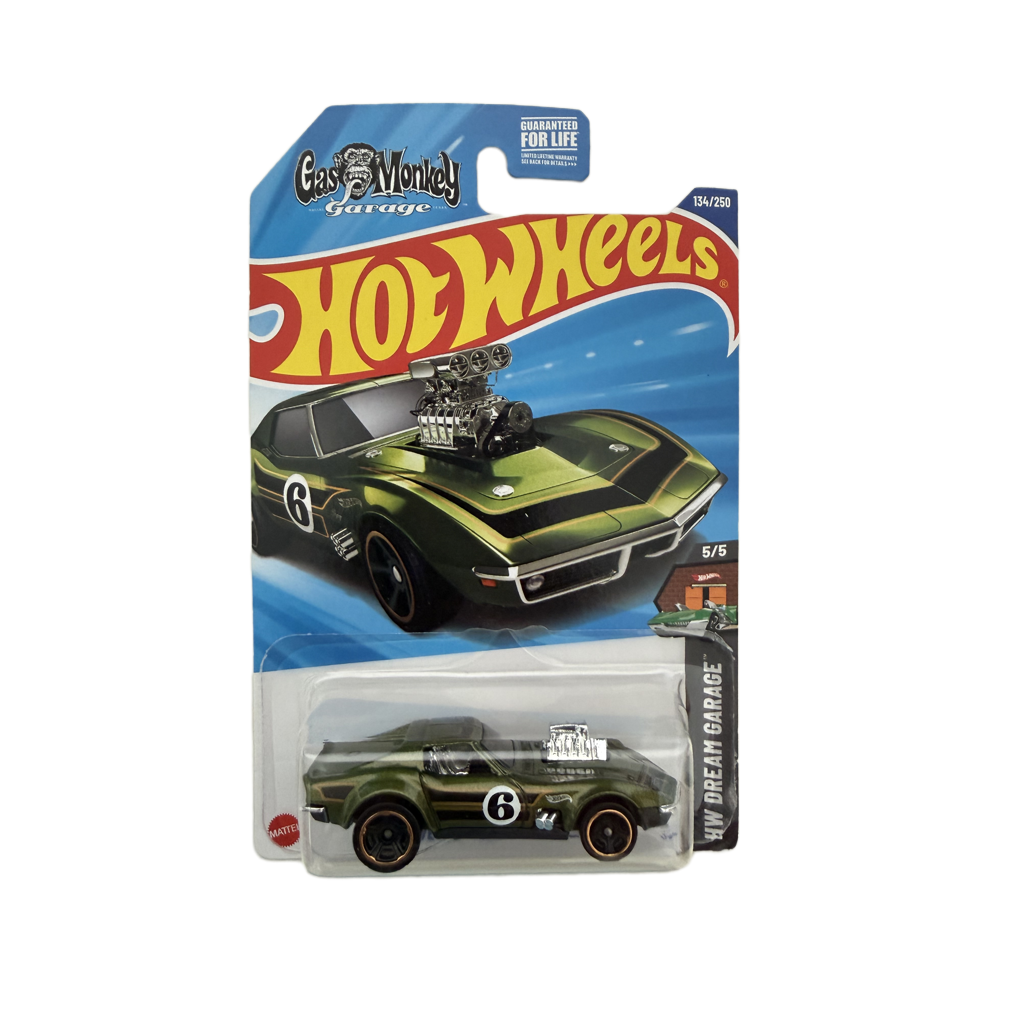 Hot Wheels #134 '68 Corvette - Gas Monkey Garage