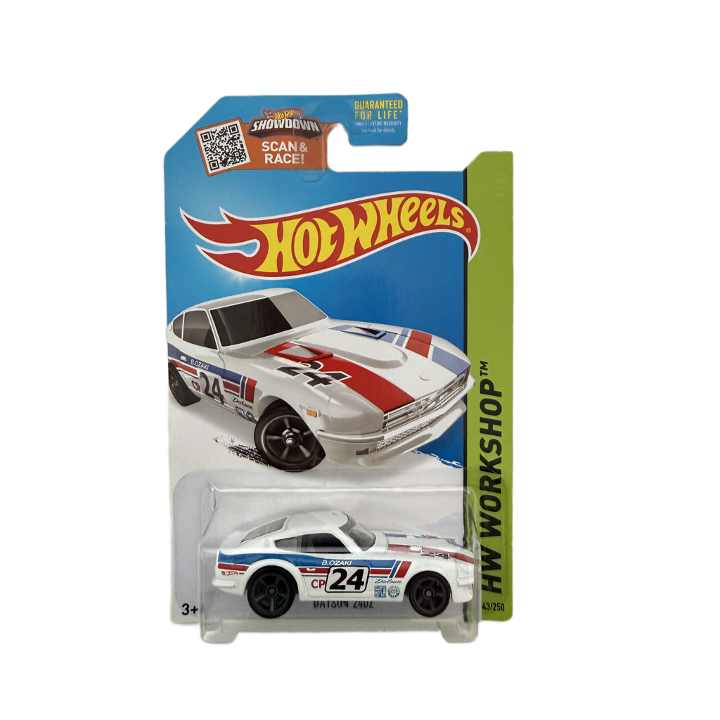 Hot Wheels #243 Datsun 240Z White
