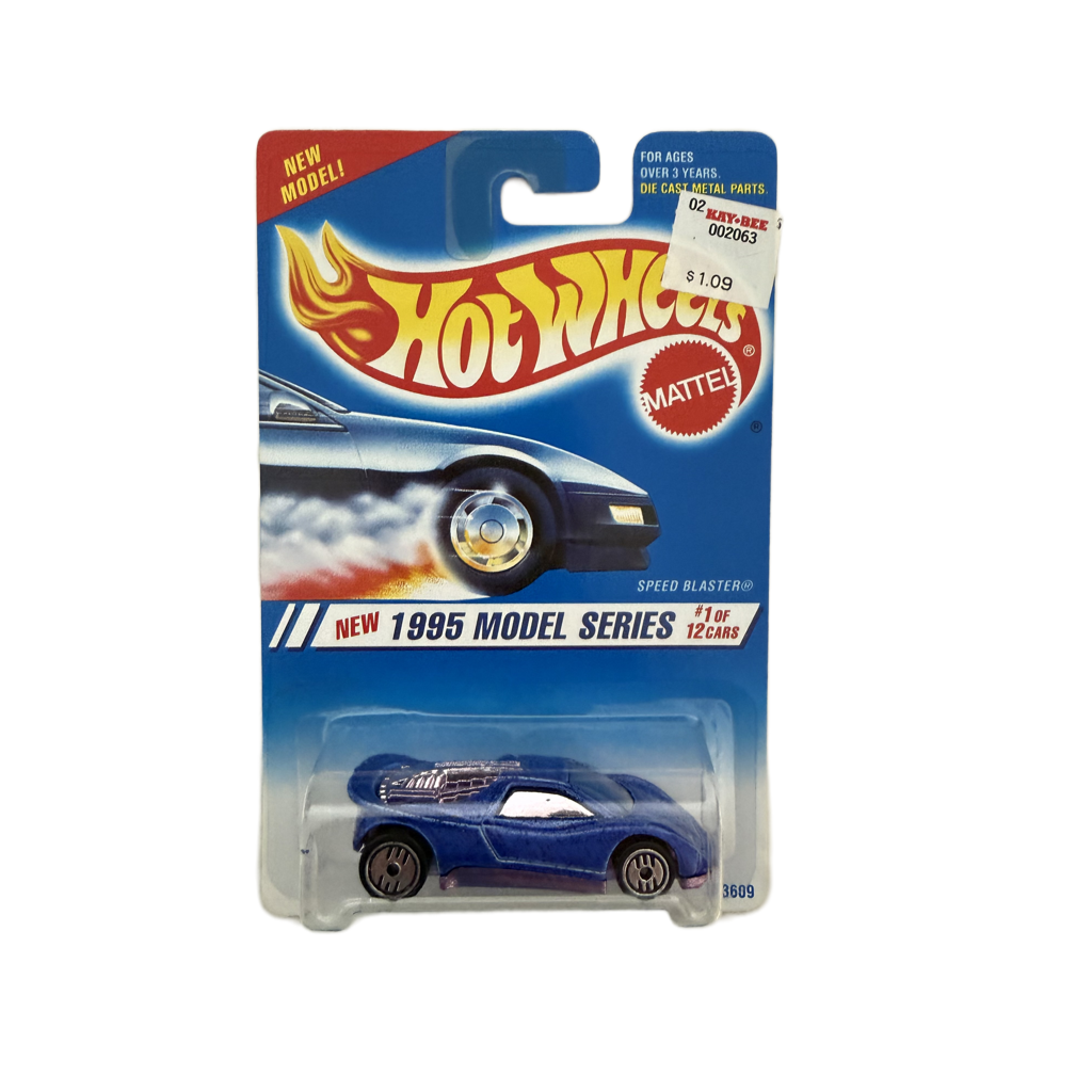 Hot Wheels #343 Speed Blaster - Sticker On Card