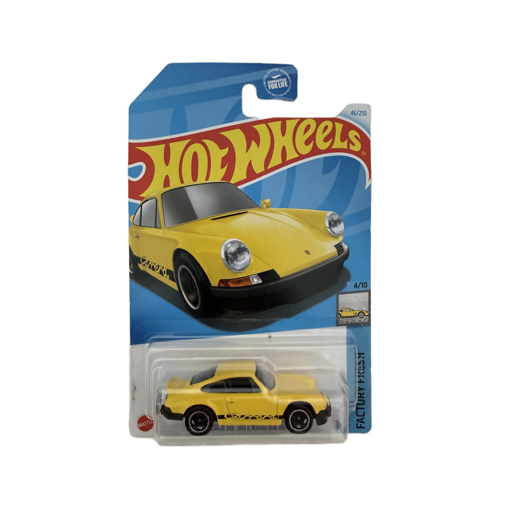 Hot Wheels #46 Porsche 912 Carrera RS 2.7 - Yellow