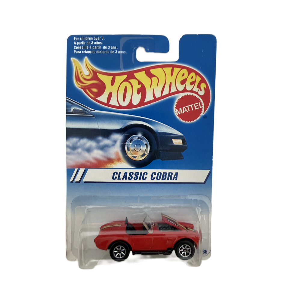 Hot Wheels Classic Cobra - International Card
