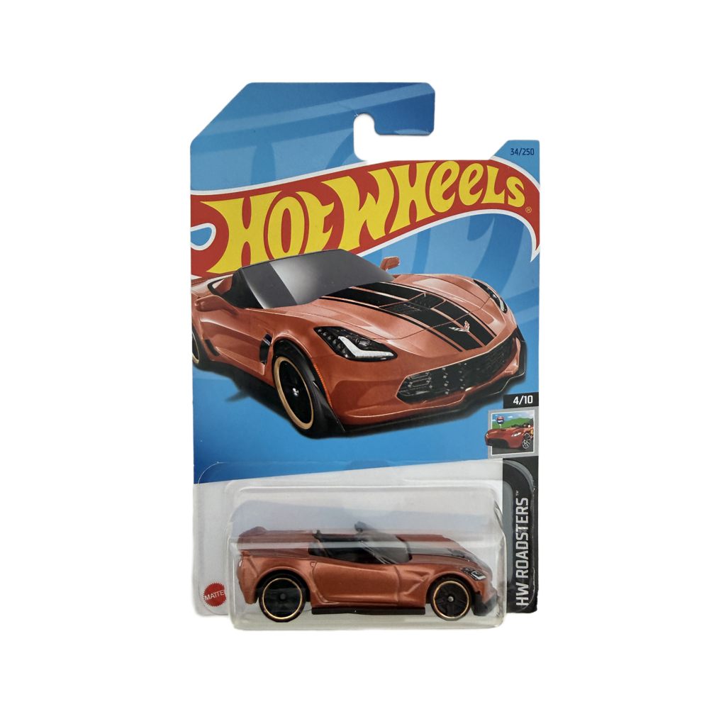 Hot Wheels #34 Corvette C7 Z06 Convertible