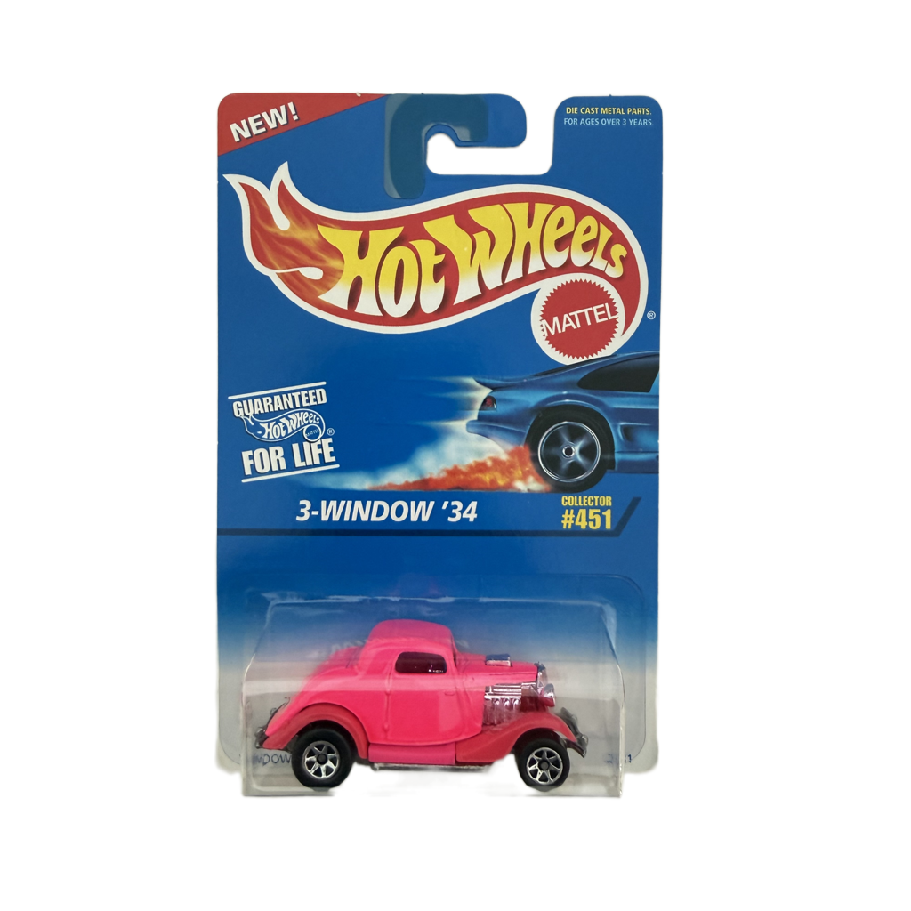 Hot Wheels #451 3-Window '34