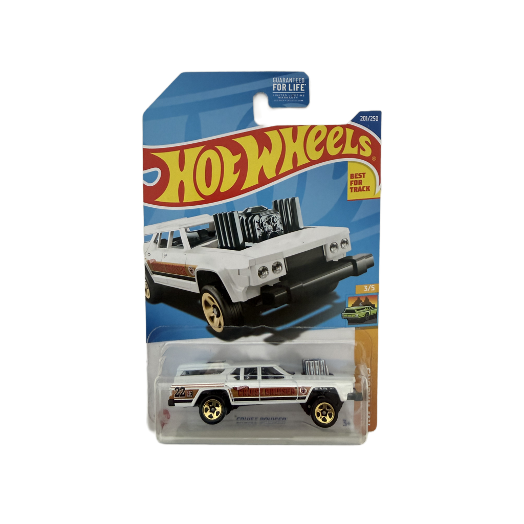 Hot Wheels #201 Cruise Bruiser - White