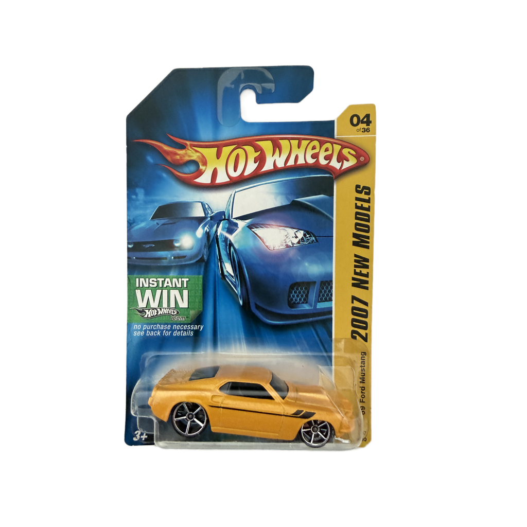 Hot Wheels #004 '69 Ford Mustang