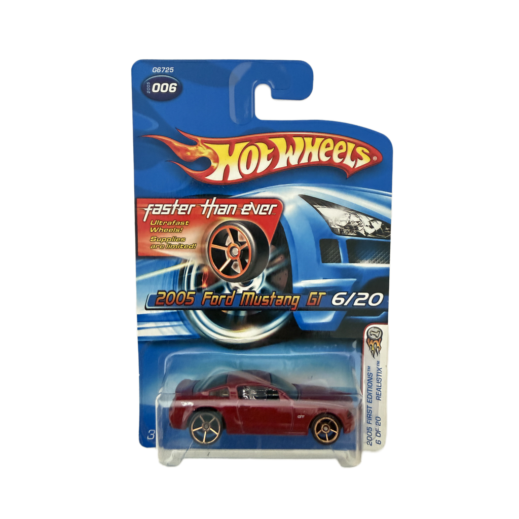 Hot Wheels #006 2005 Ford Mustang - FTE Wheels