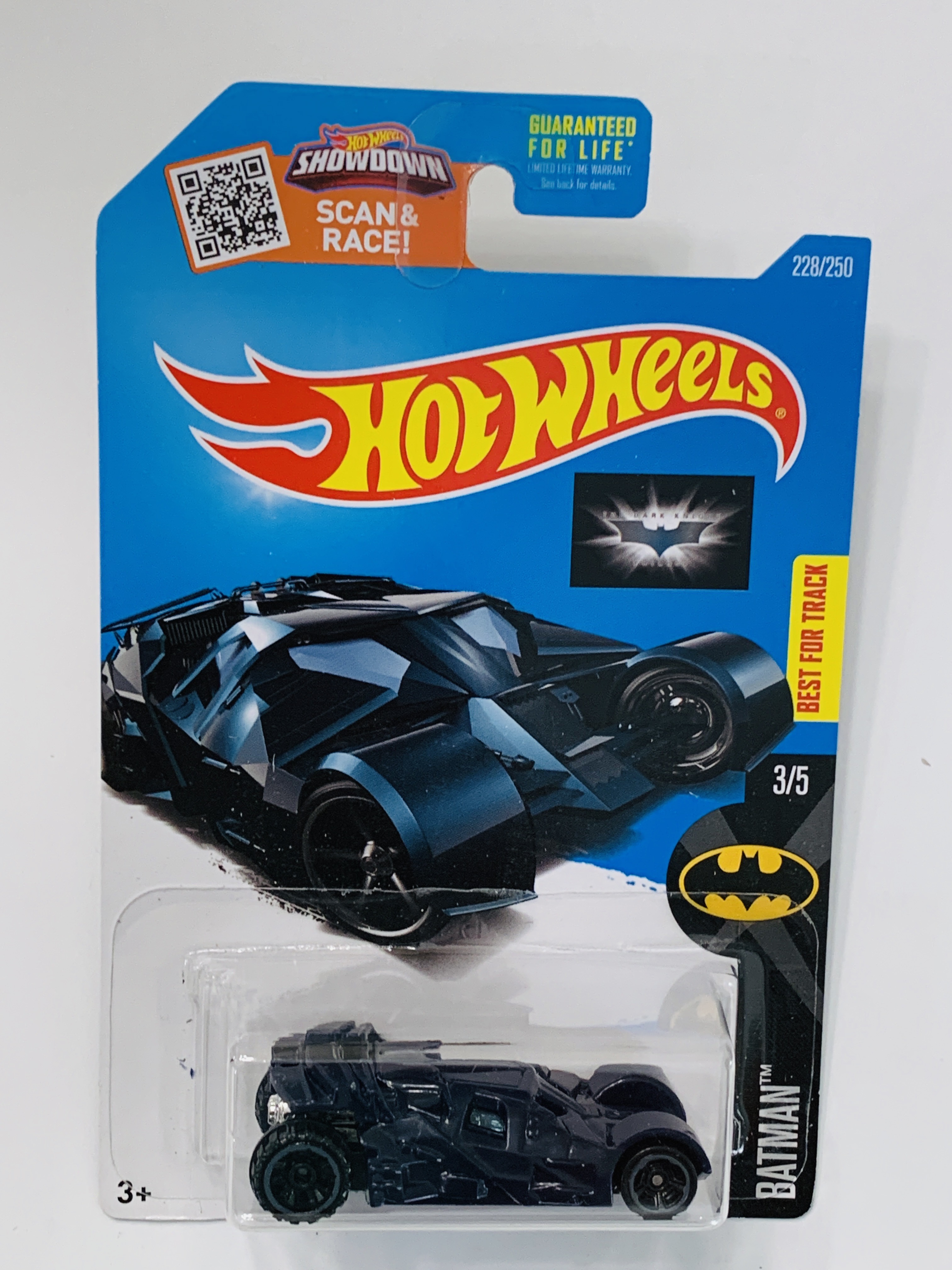Hot Wheels #228 The Dark Knight Batmobile