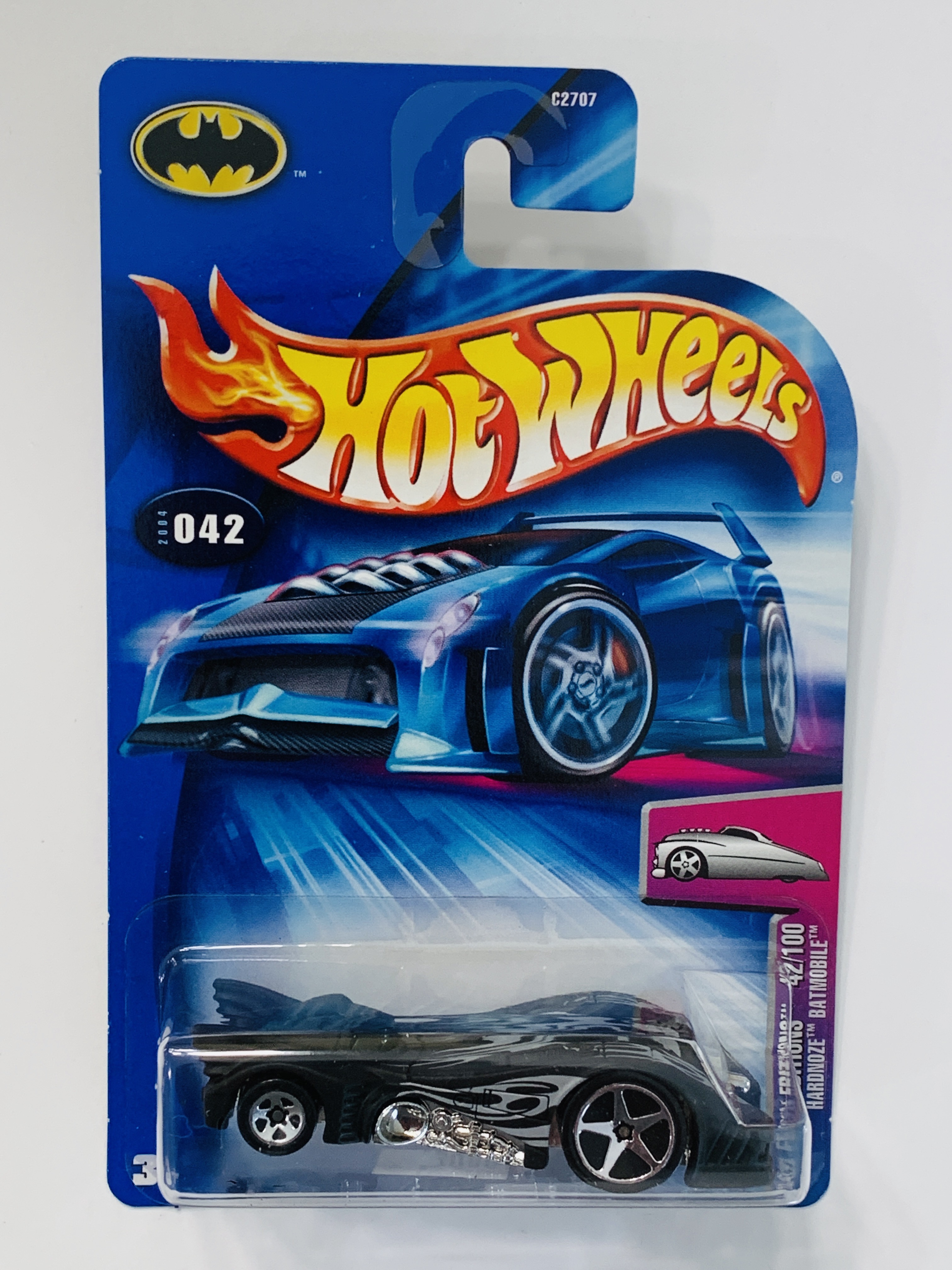 Hot Wheels #042 Hardnoze Batmobile