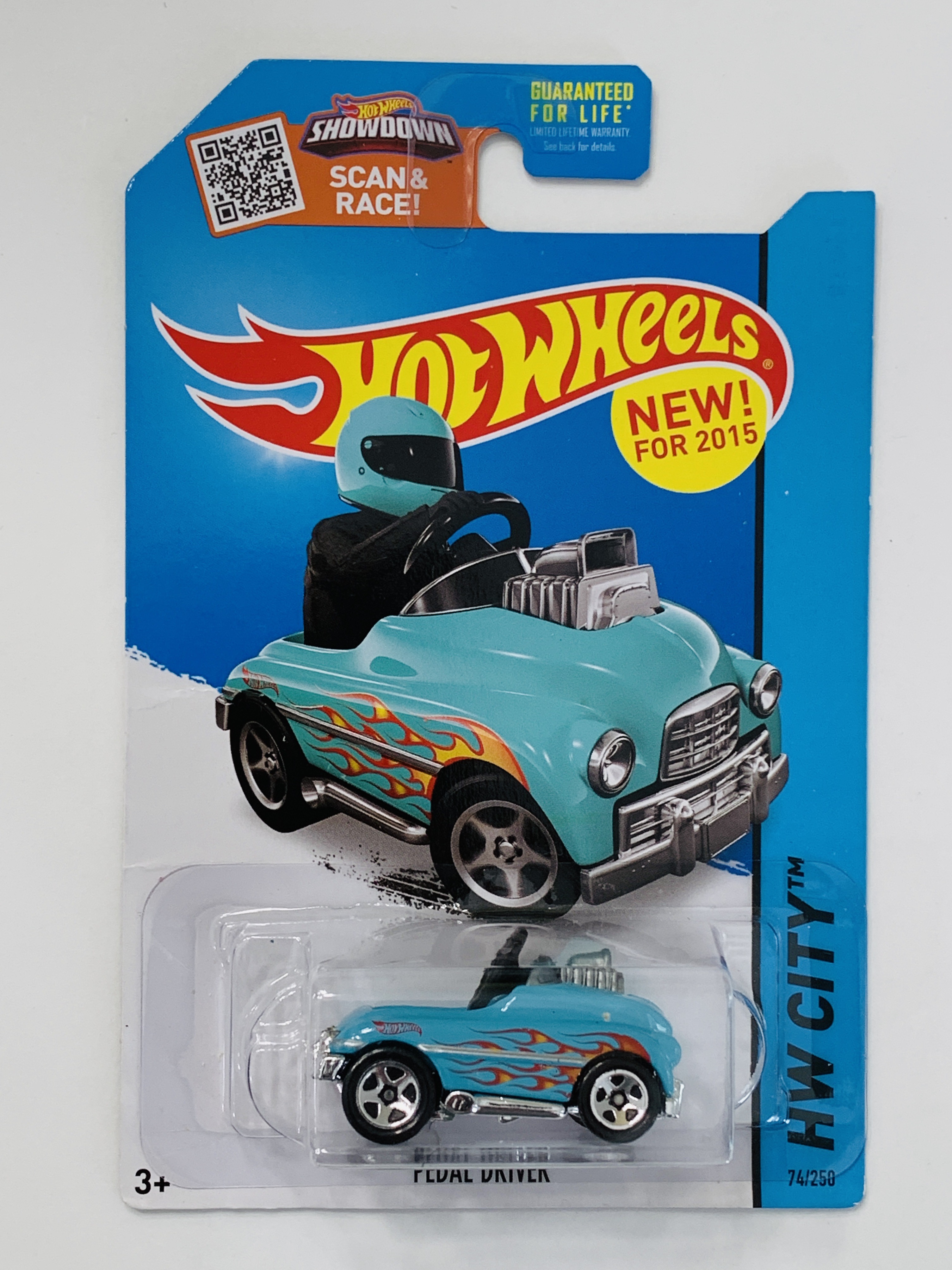 Hot Wheels #74 Pedal Driver - Teal