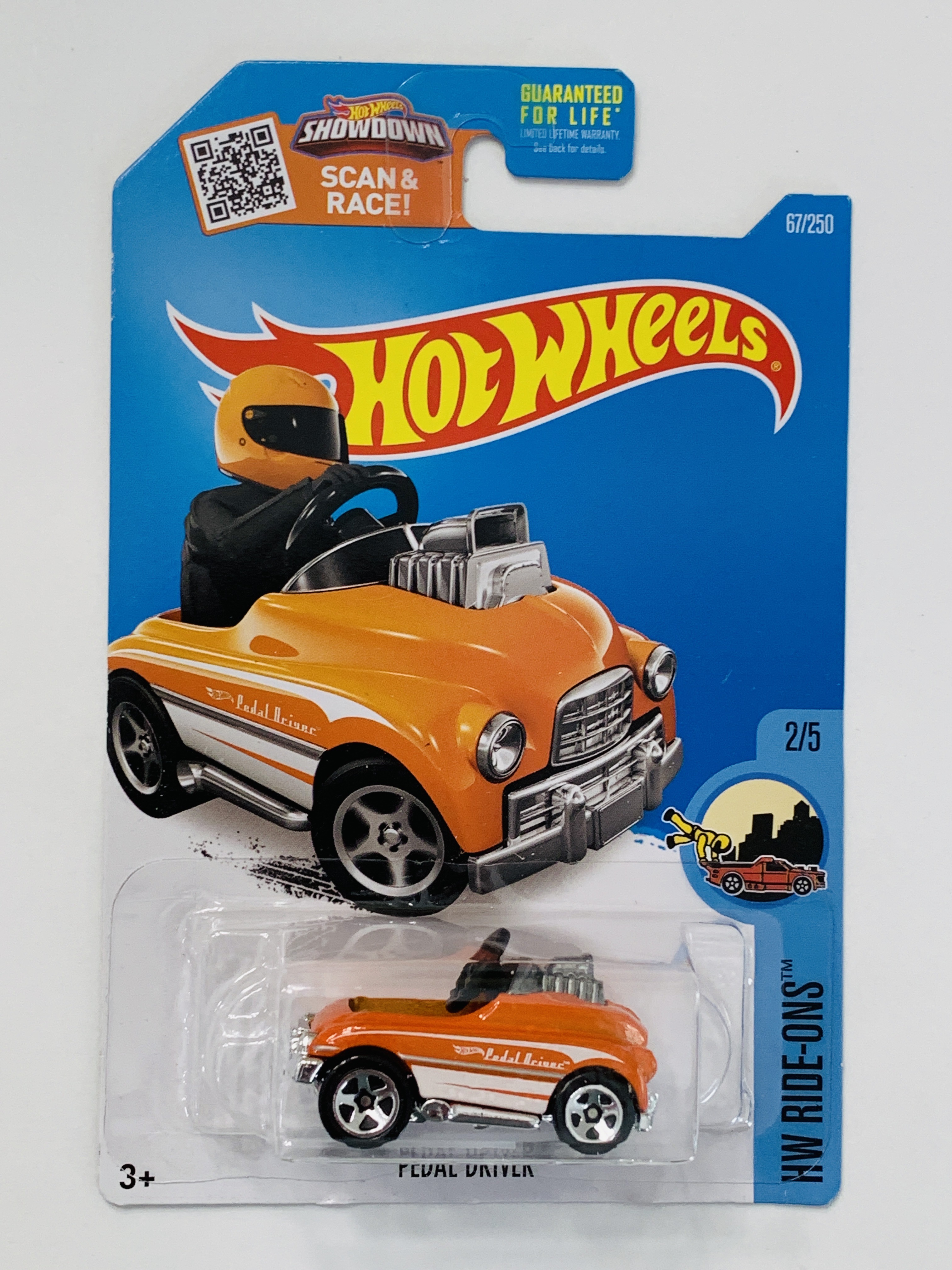 Hot Wheels #67 Pedal Driver - Orange