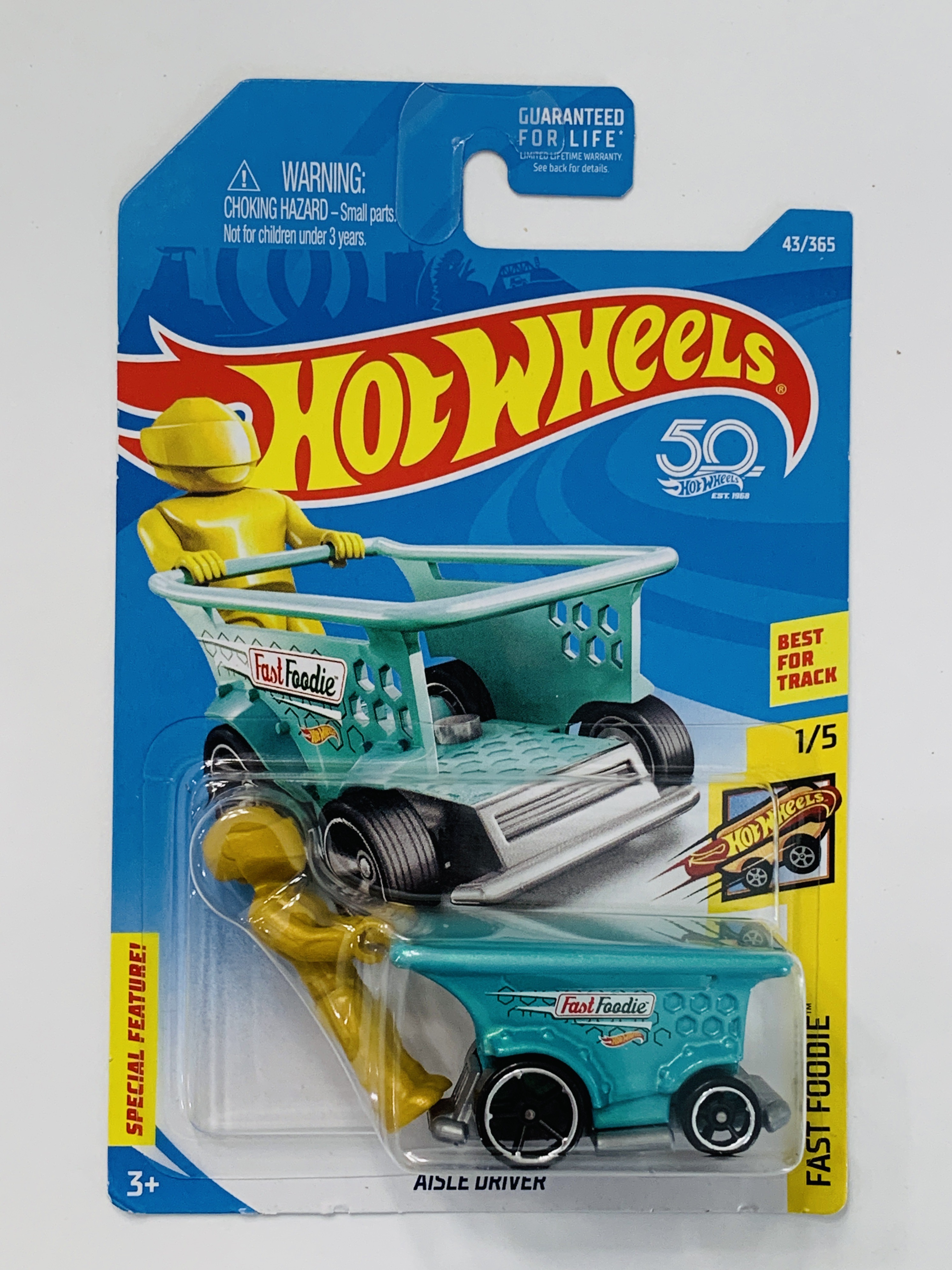 Hot Wheels #43 Aisle Driver - Teal