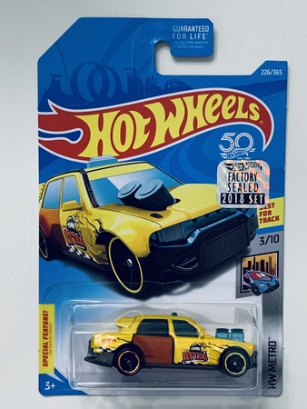 Hot Wheels 2018 Factory Set #226 Time Attaxi