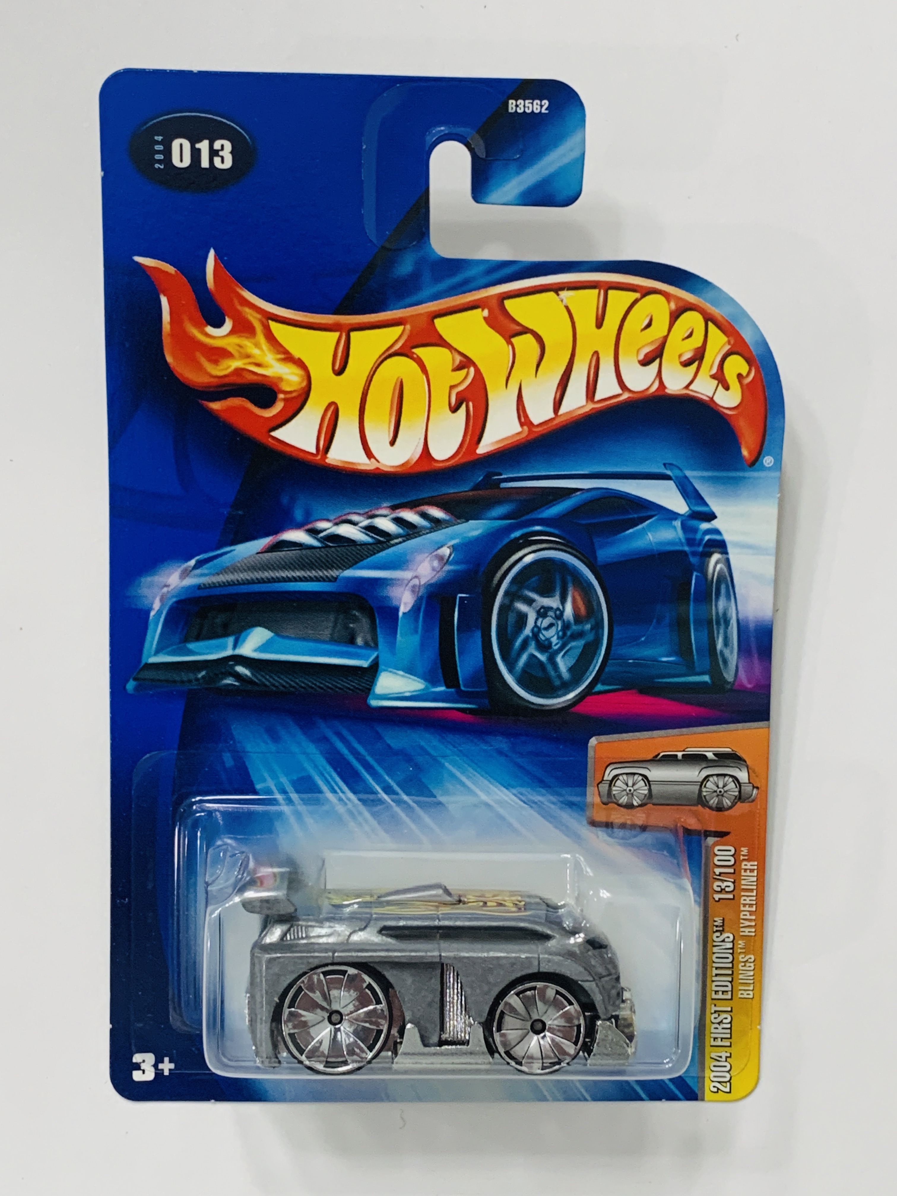 Hot Wheels #013 Blings Hyperliner ZAMAC