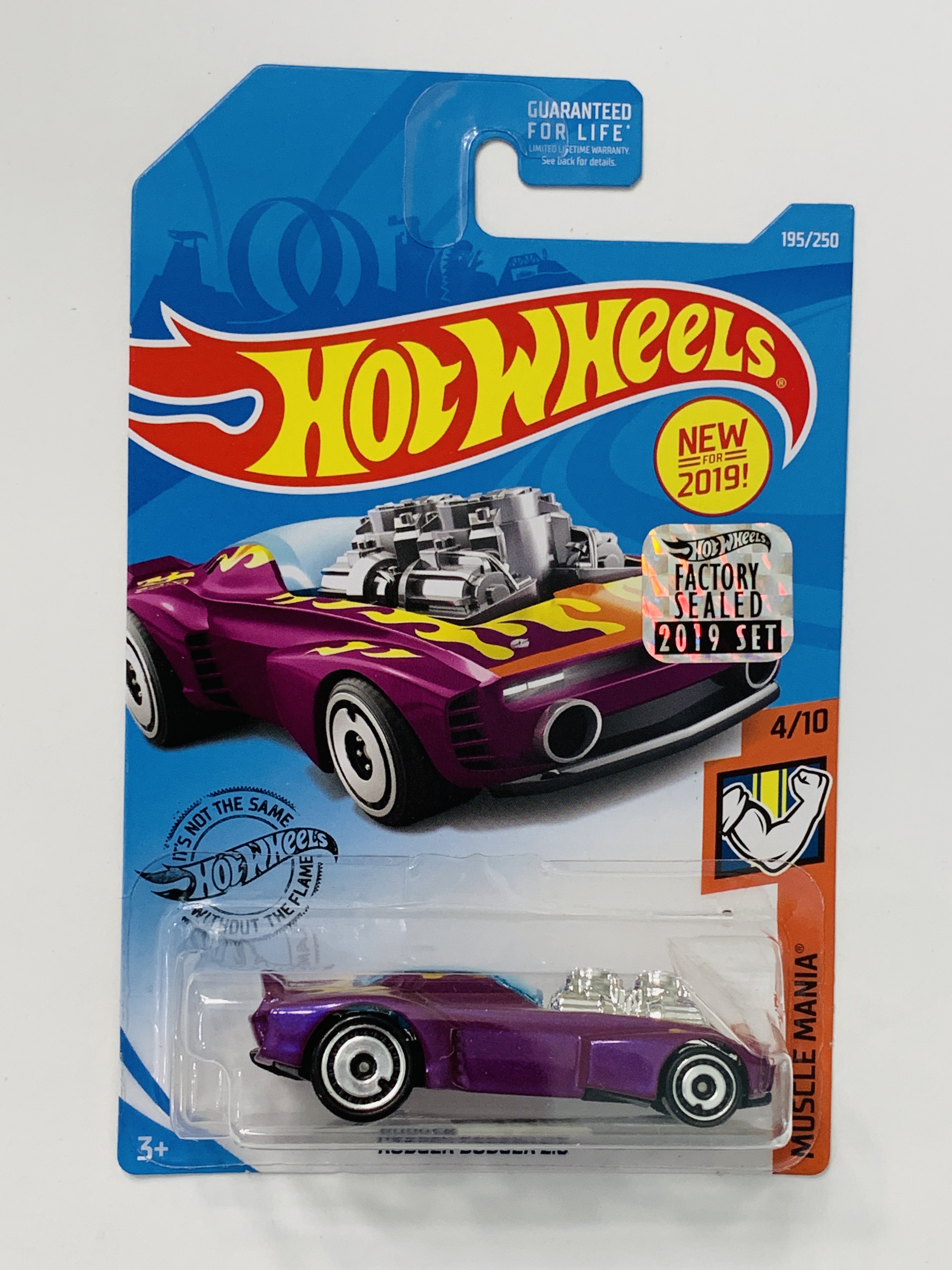Hot Wheels 2019 Factory Set #195 Rodger Dodger 2.0 - Purple