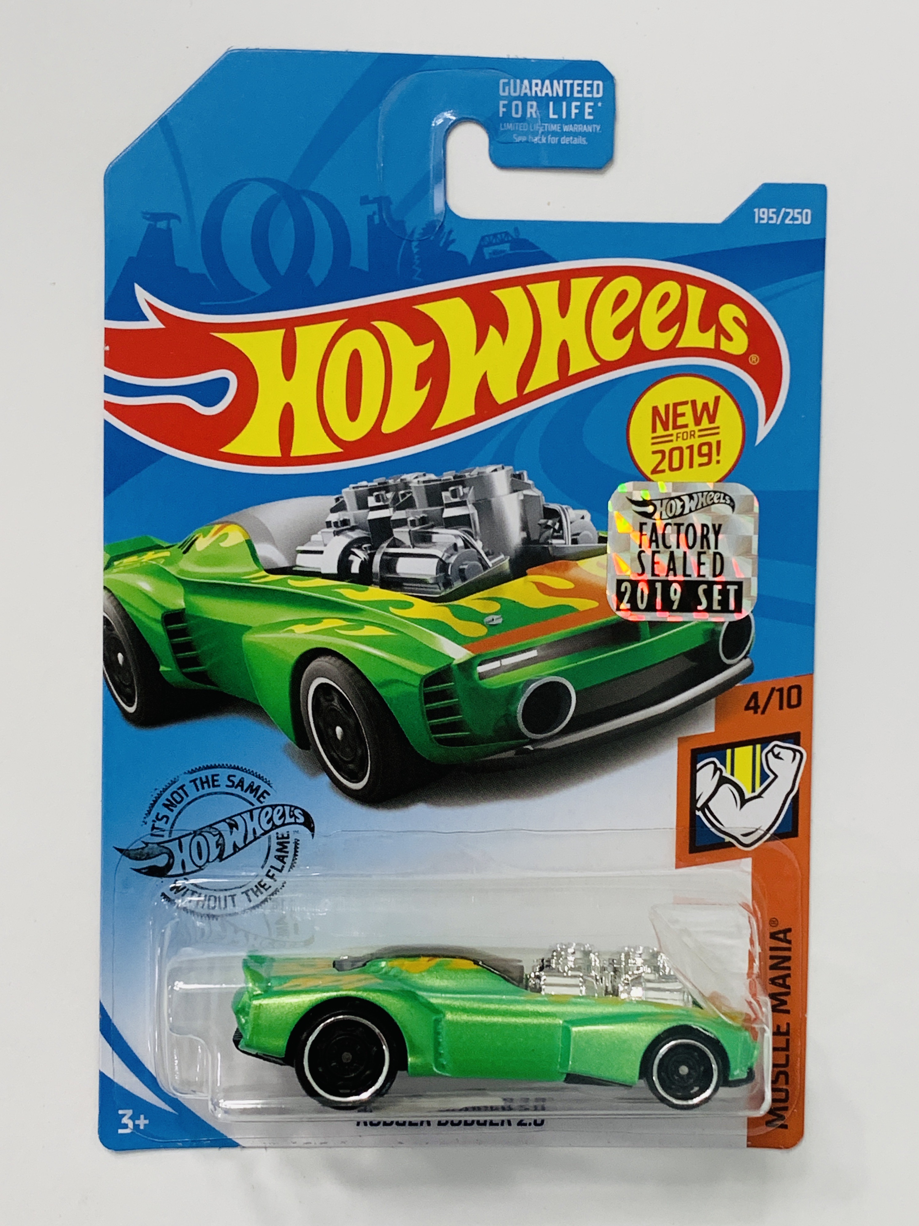 Hot Wheels 2019 Factory Set #195 Rodger Dodger 2.0 - Green