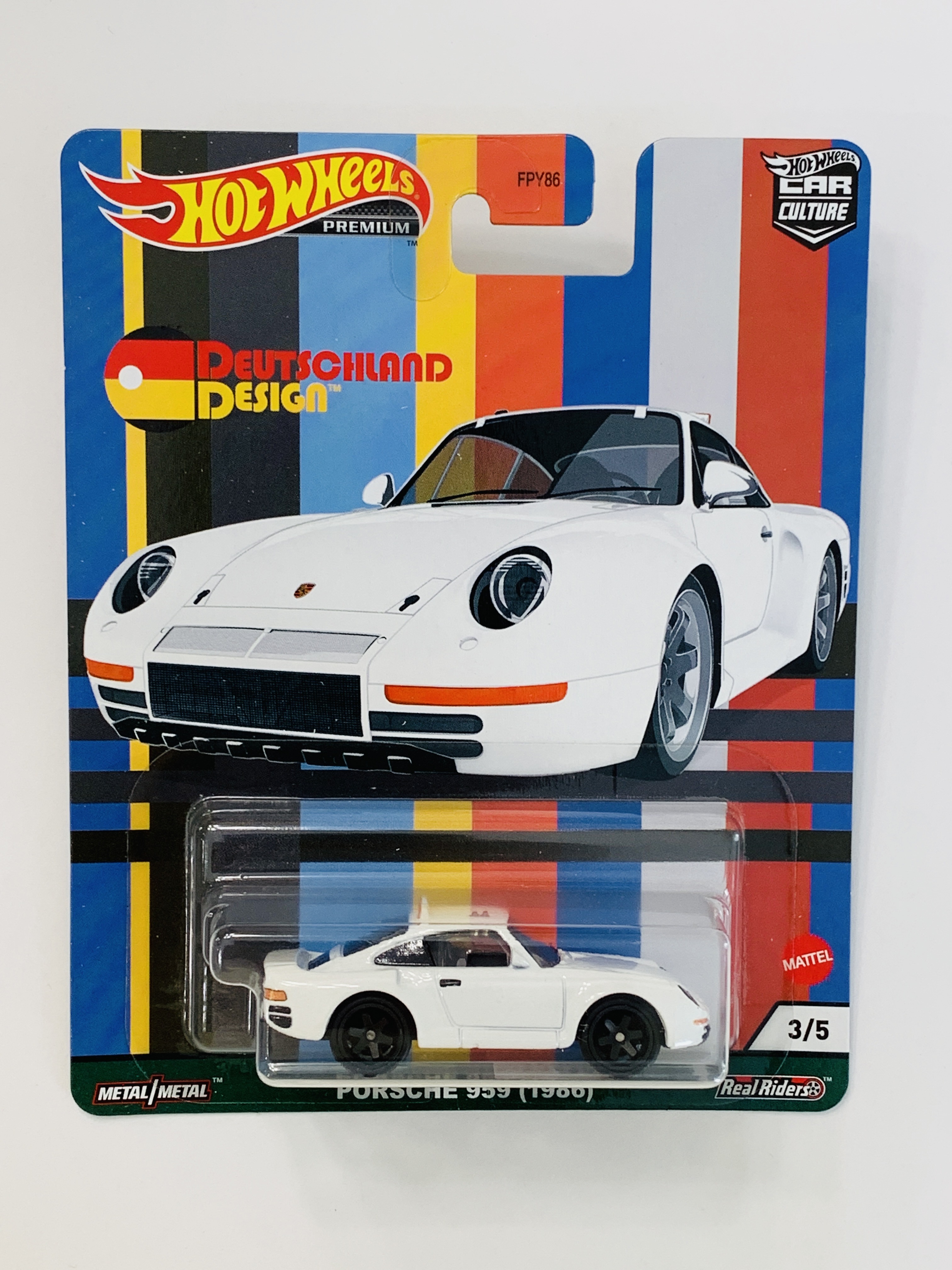 Hot Wheels Premium Deutschland Design Porsche 959 (1986)