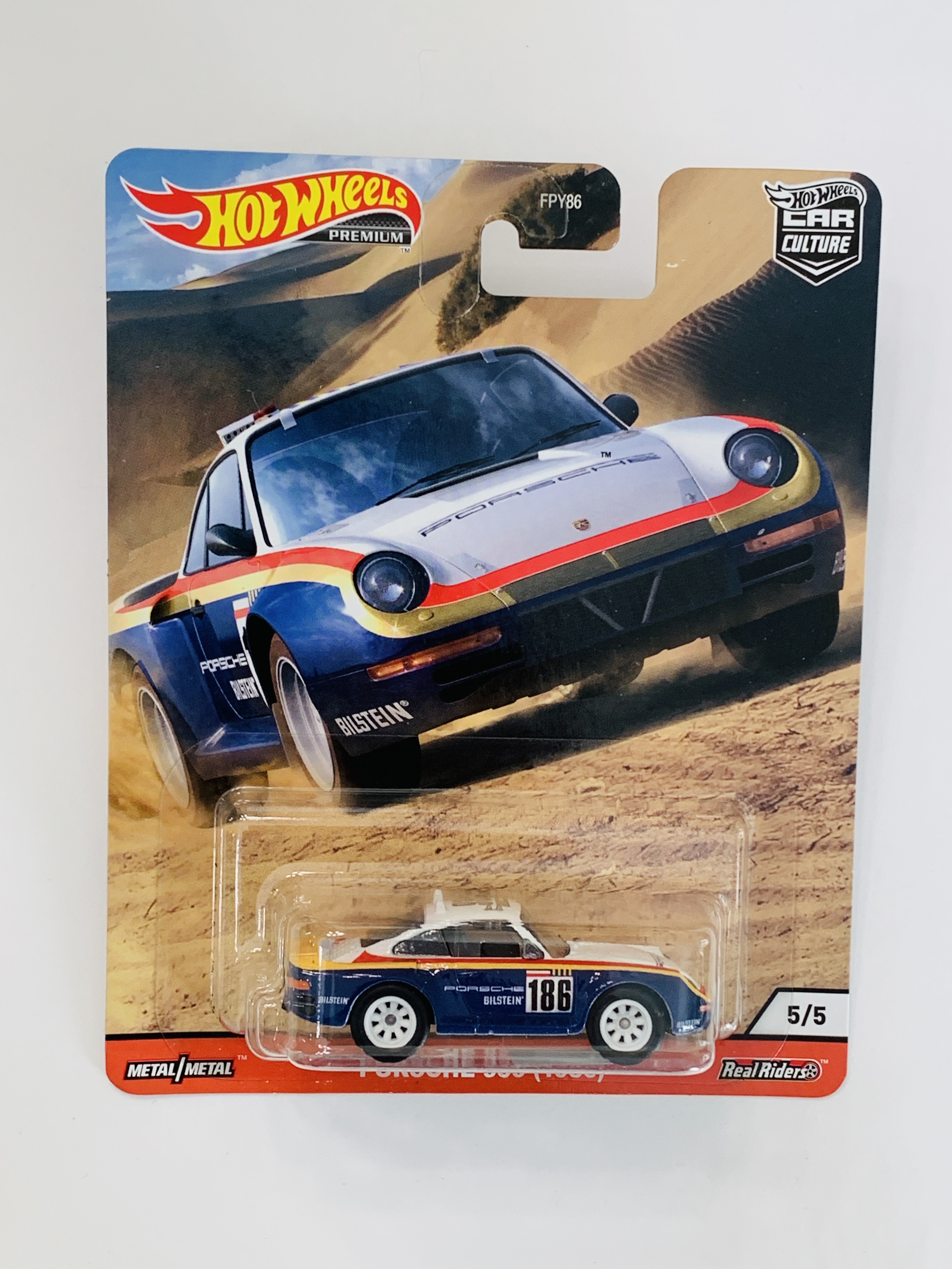 Hot Wheels Premium Wild Terrain 1986 Porsche 959