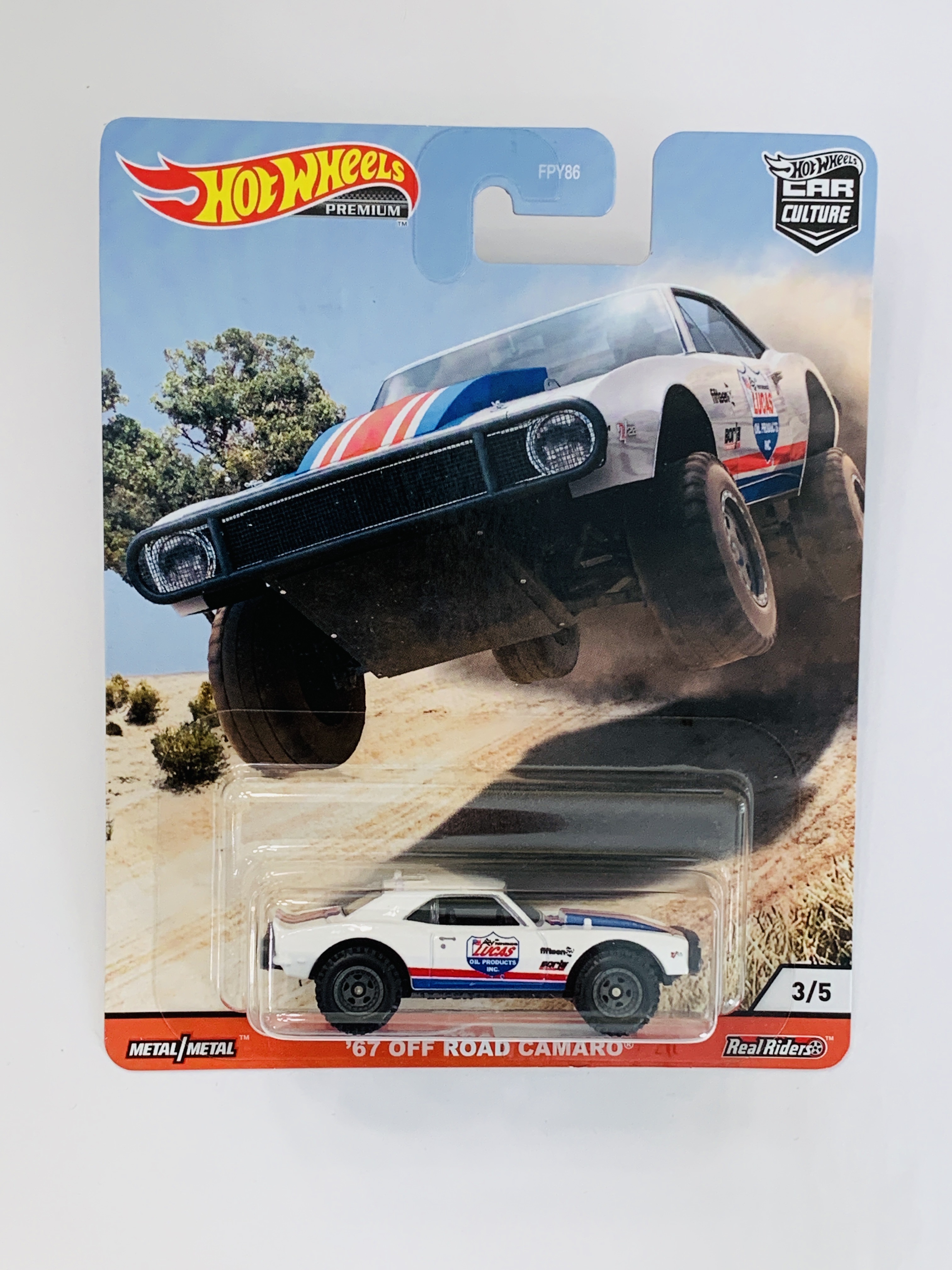 Hot Wheels Premium Wild Terrain '67 Off Road Camaro