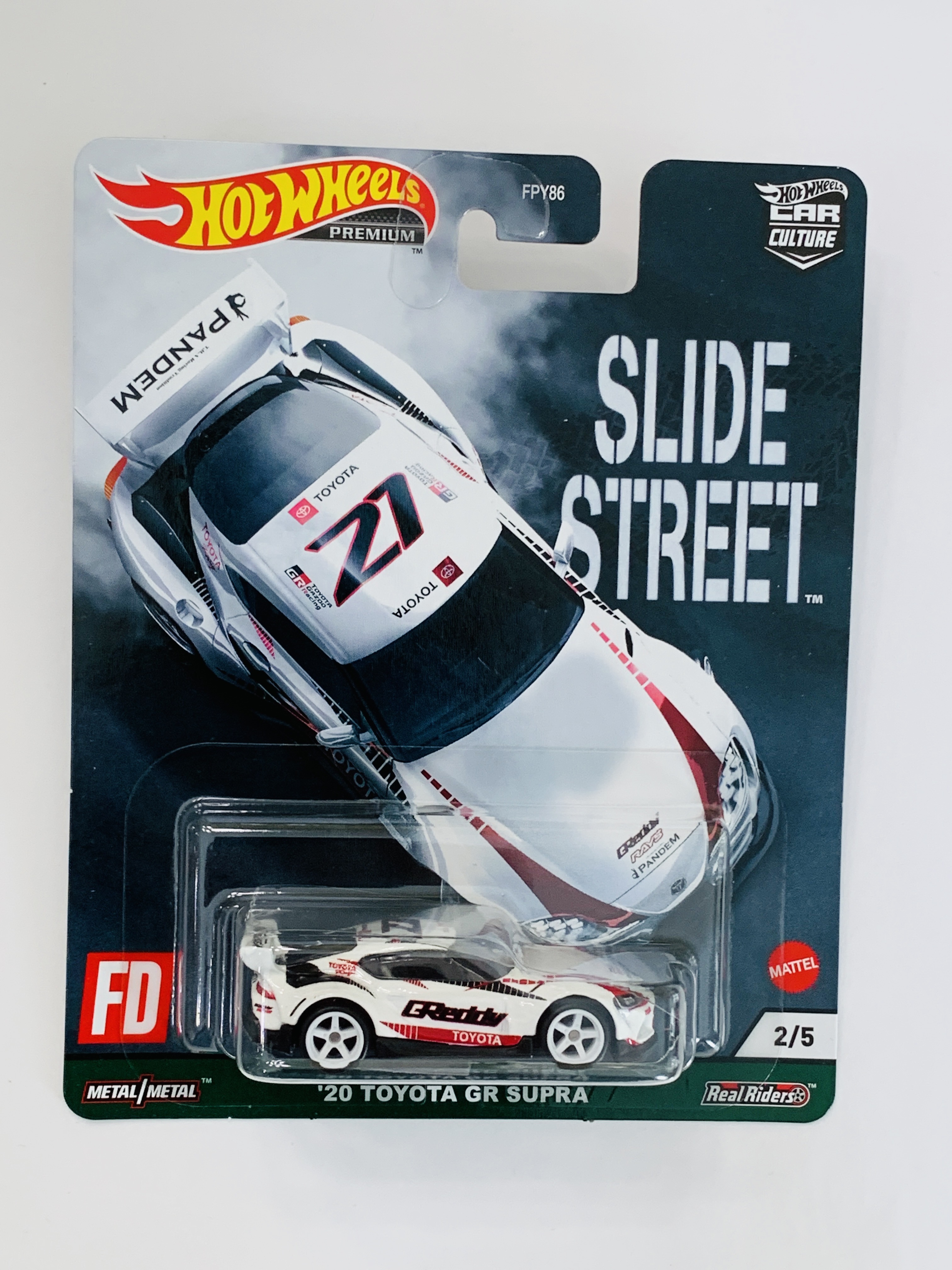 Hot Wheels Premium Slide Street '20 Toyota GR Supra